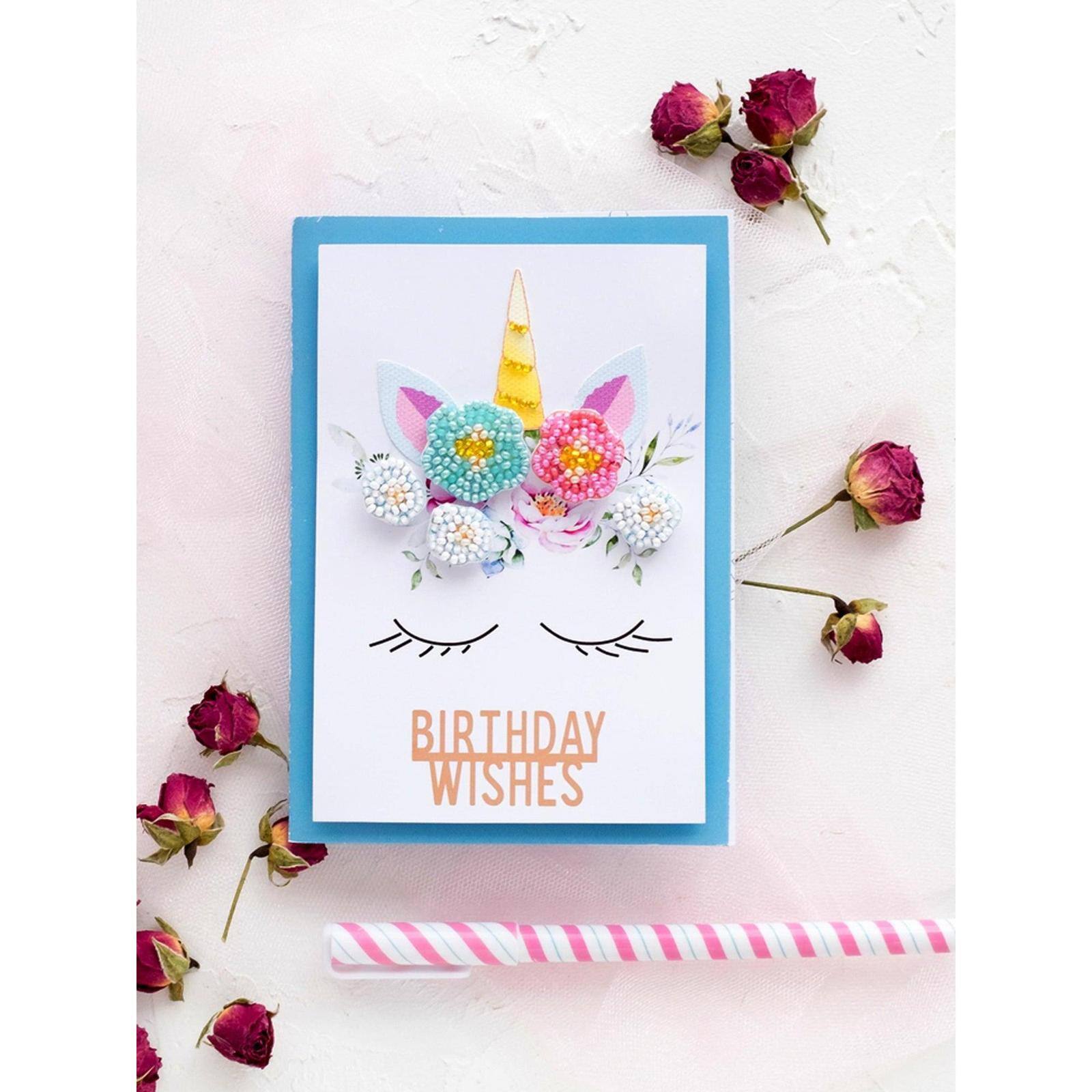 Abris Art Believe in Miracles Postcard Cross Stitch Kit