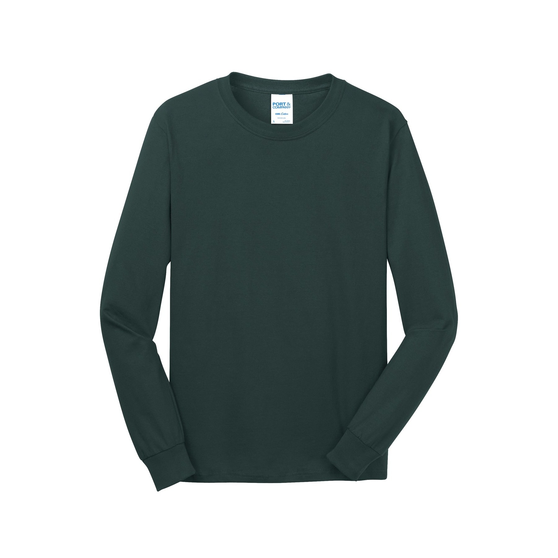 Port &#x26; Company&#xAE; Long Sleeve Adult Core Cotton T-Shirt