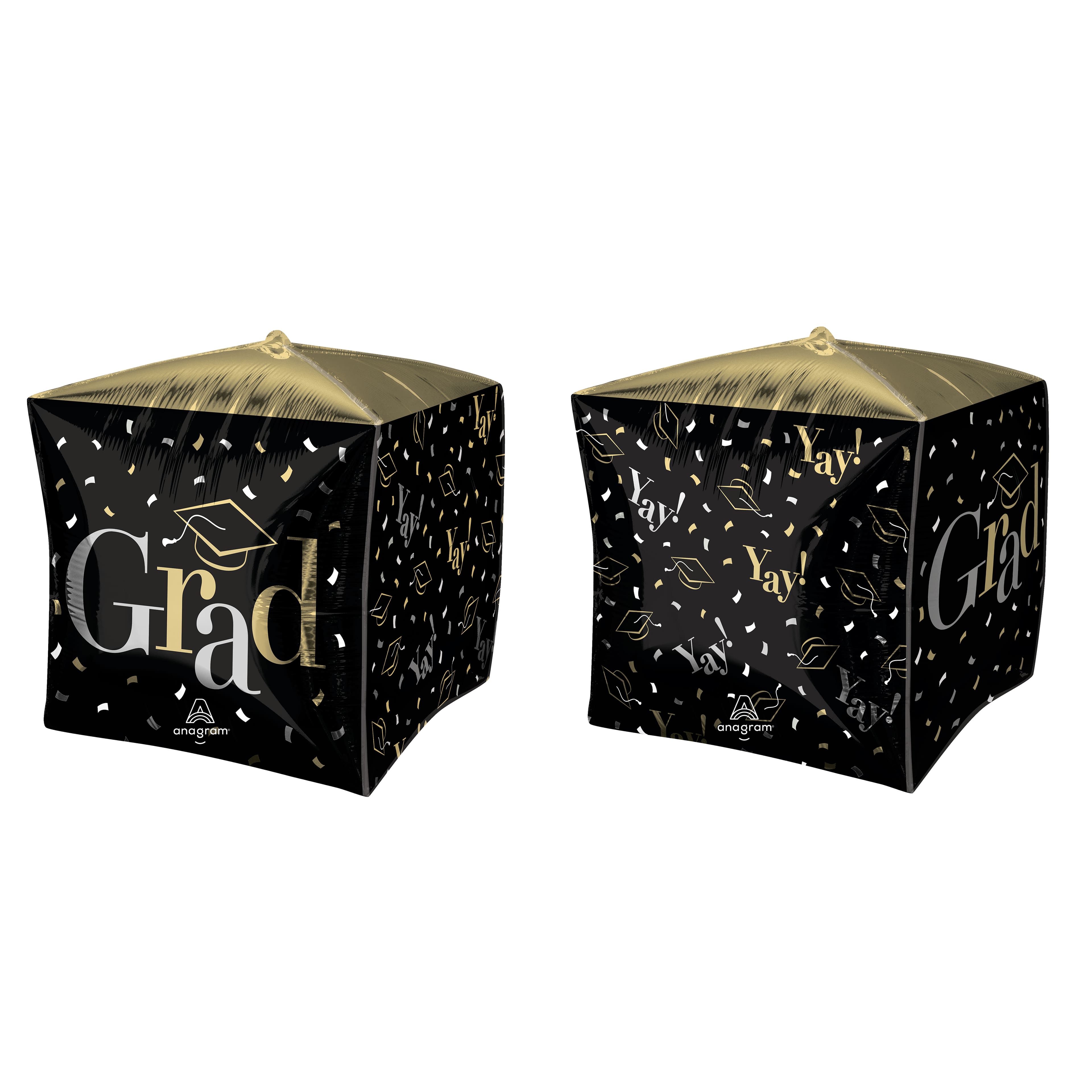 UltraShape® Cubez® 15" Class Dismissed Foil Balloon