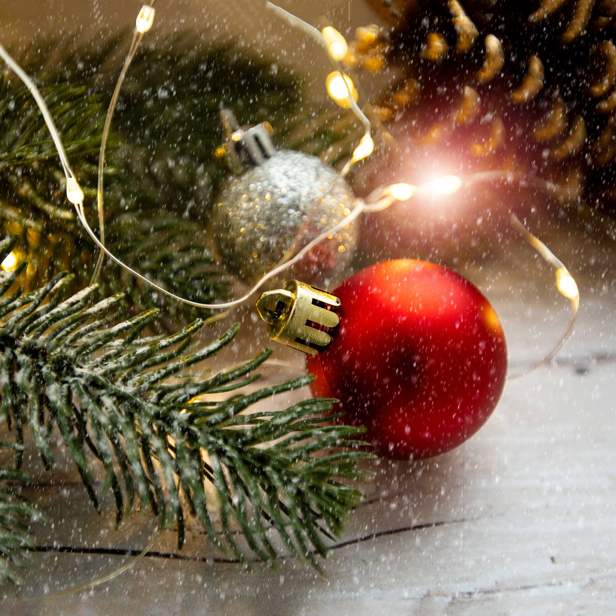 96ct. 1.5" 4-Finish Red Shatterproof Ball Ornaments