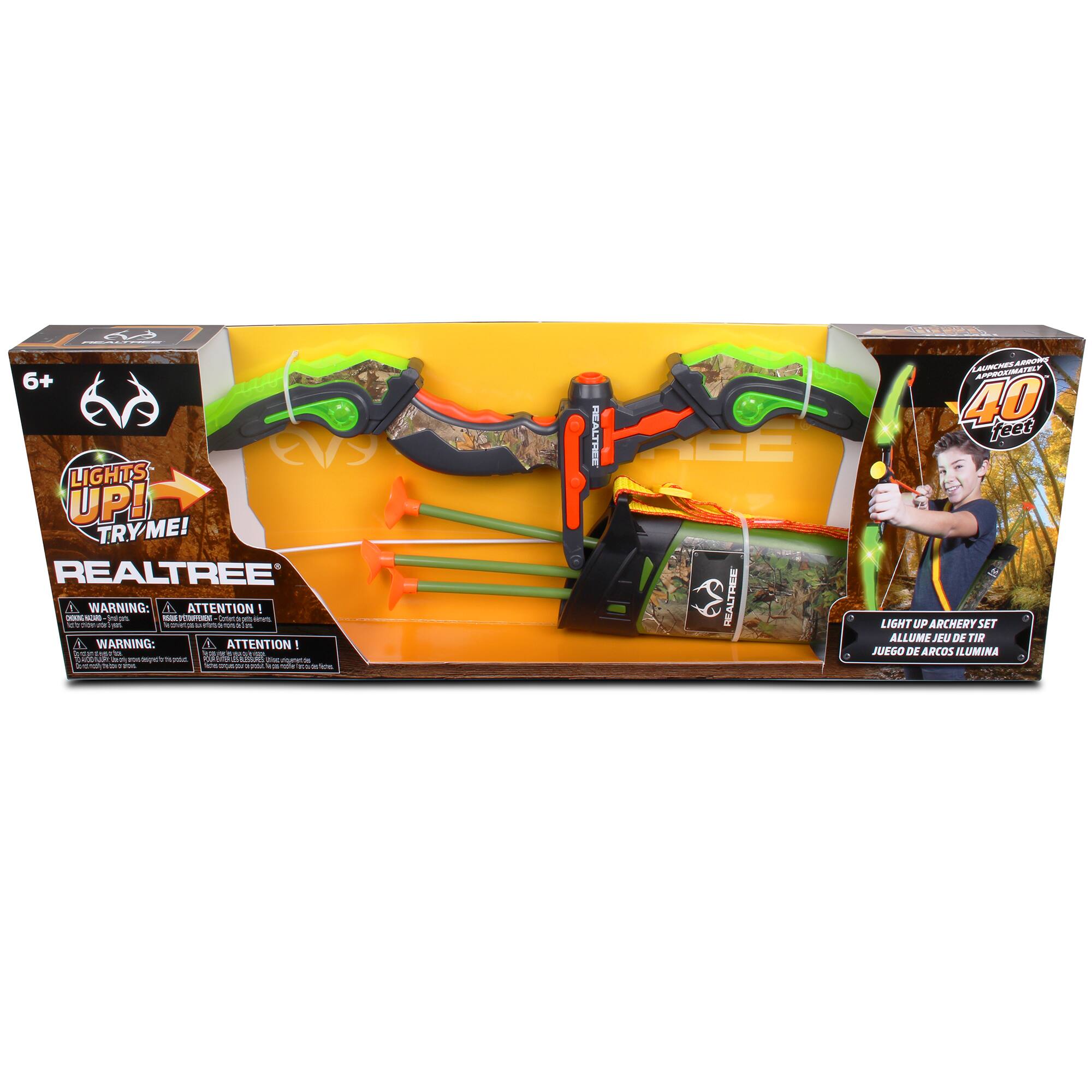 NKOK RealTree&#xAE; Green Light Up Archery Set