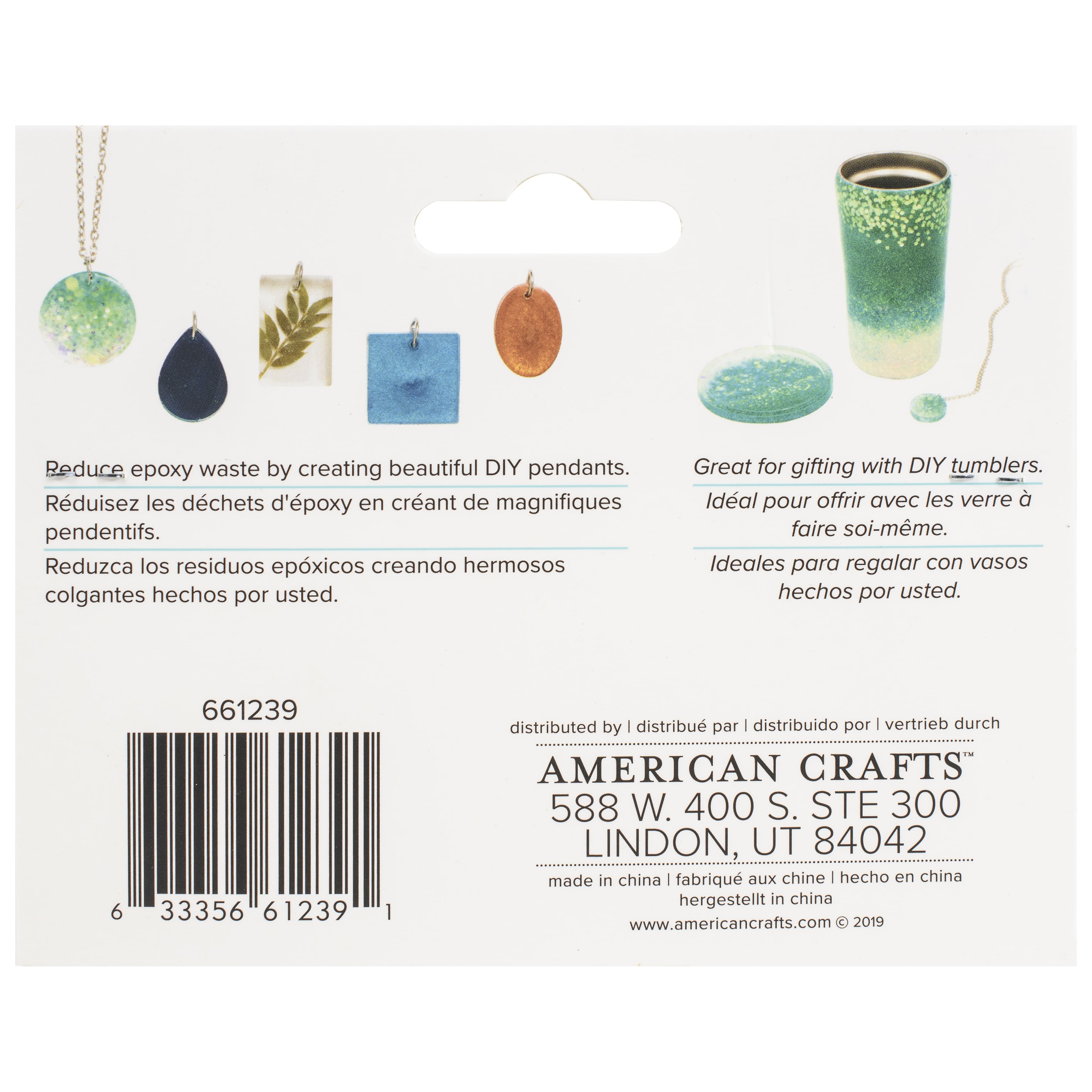 We R Memory Keepers® Spin It™ Silicone Pendant Molds, 5ct