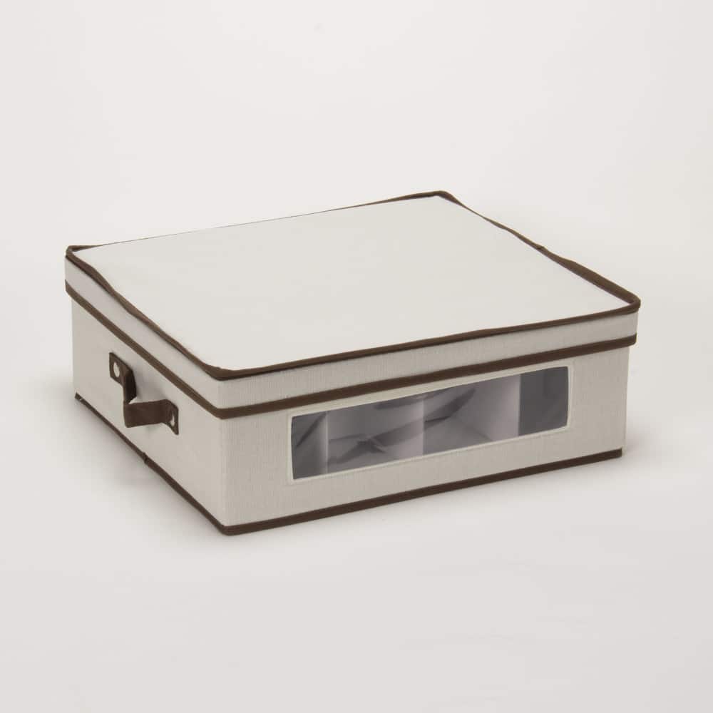 Household Essentials Cup Glassware Storage Box