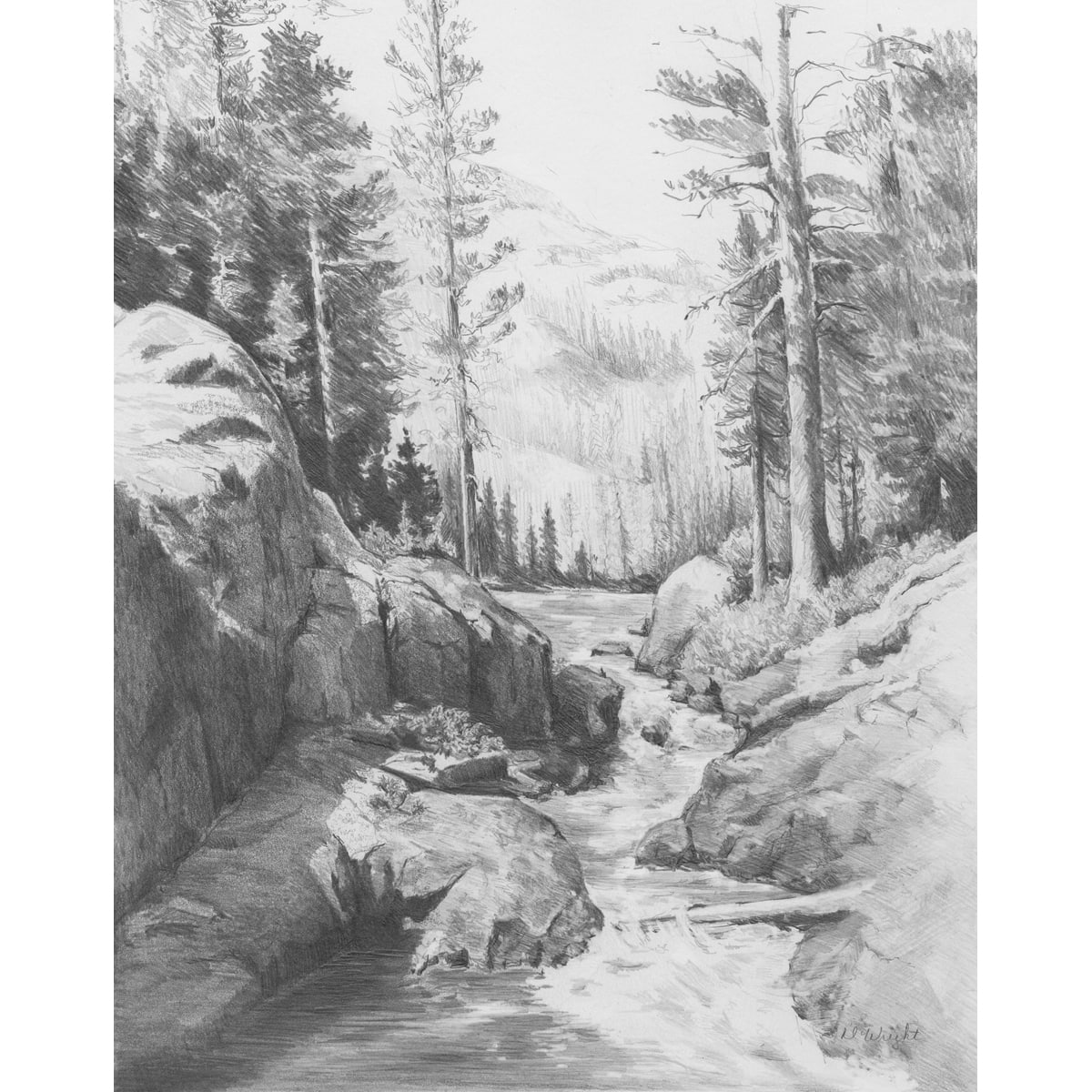 Royal & Langnickel® Sketching Made Easy™ Shadow Lake Kit