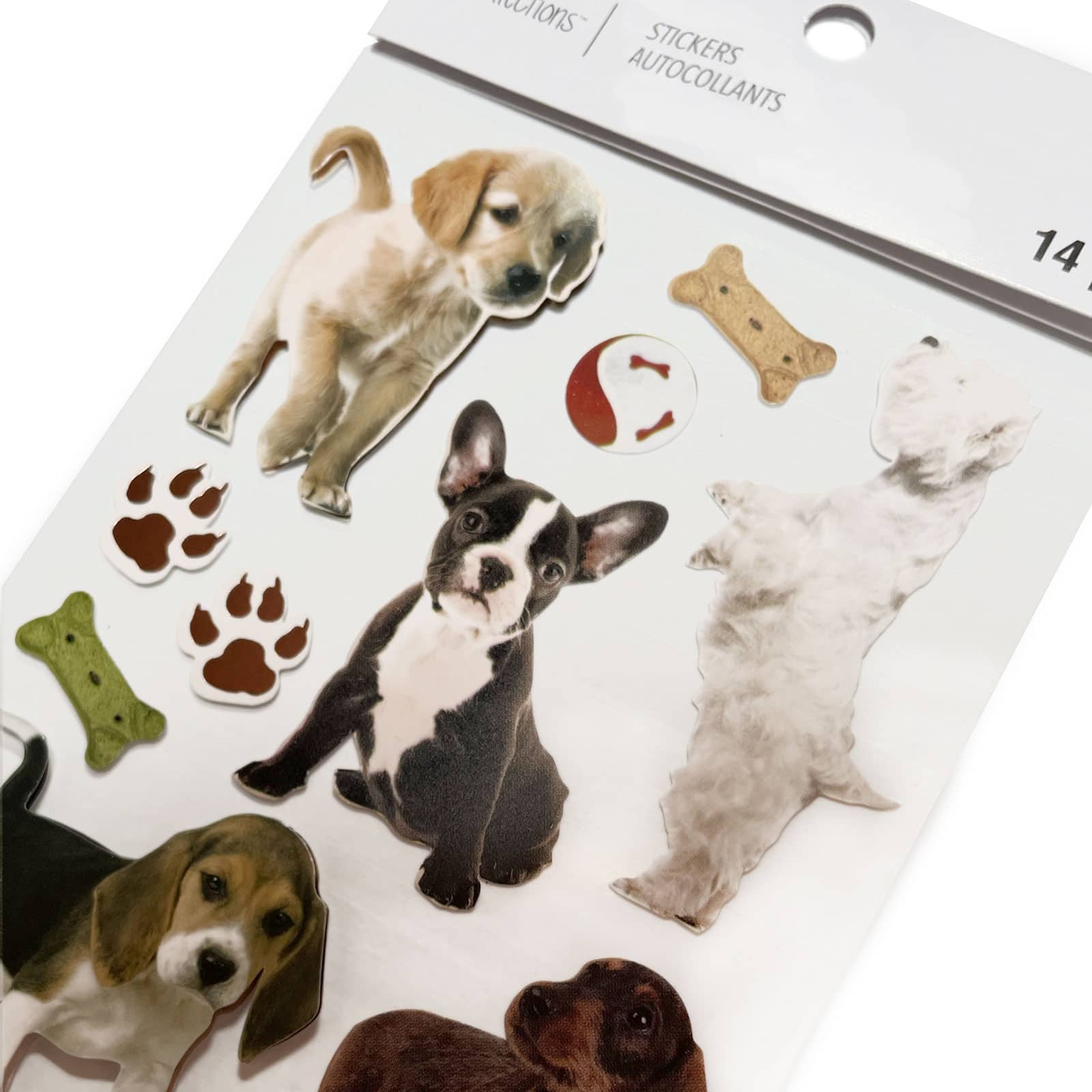 12 Pack: Puppies Dimensional Stickers by Recollections™