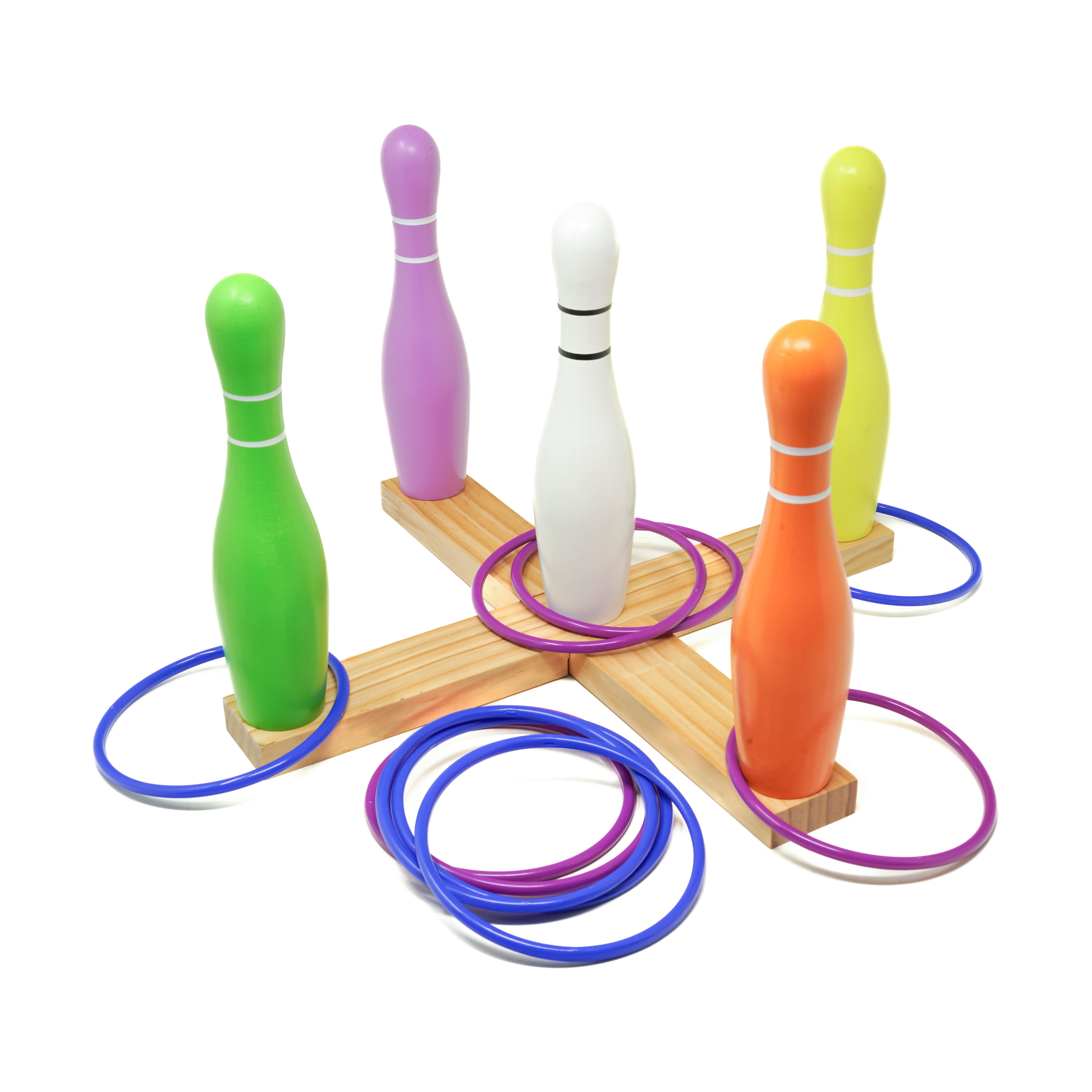 Lawn Bowling &#x26; Ring Toss Outdoor Game Set