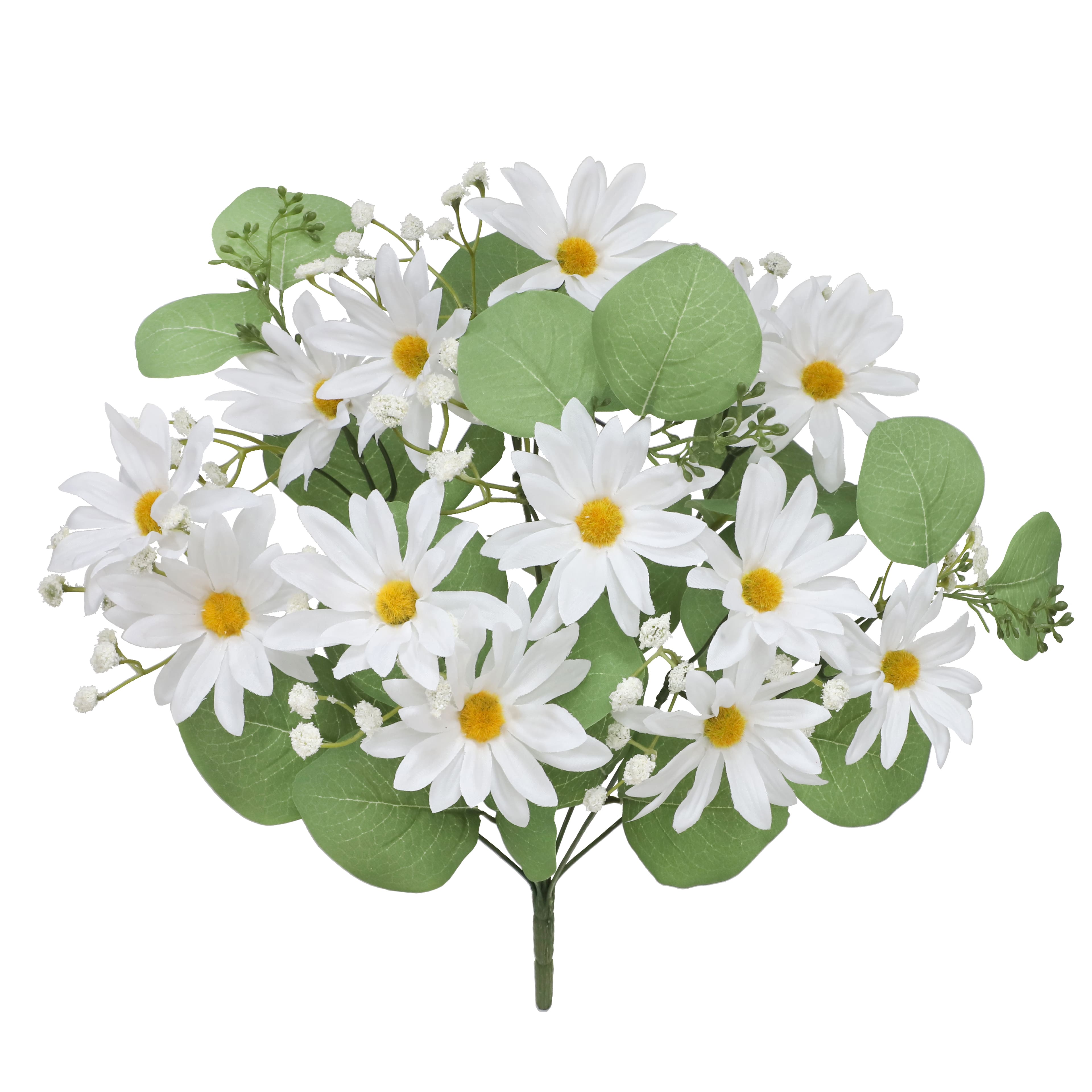 17&#x22; White Daisy Bush by Ashland&#xAE;