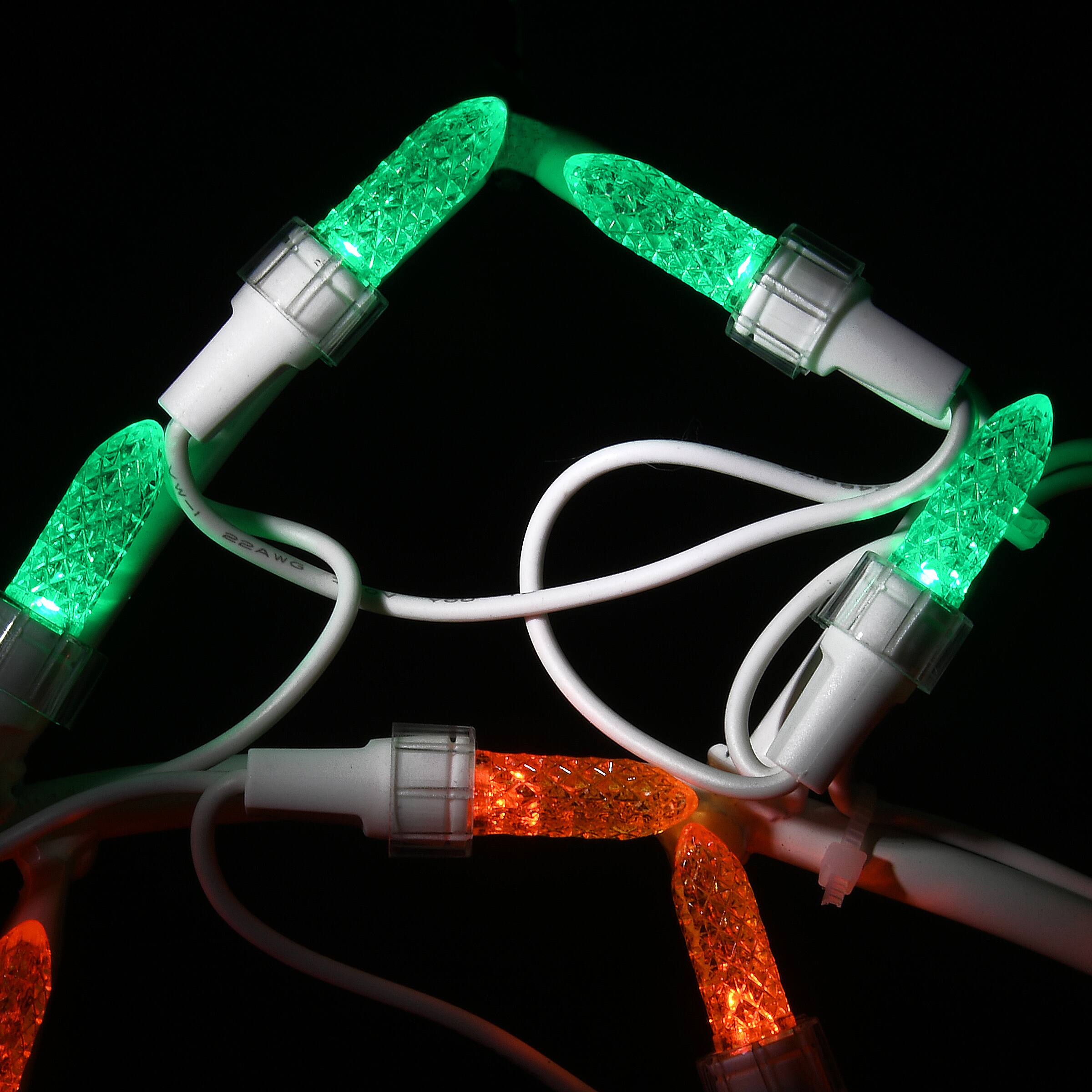 14&#x22; Halloween LED Mini Pumpkin Trio Sign