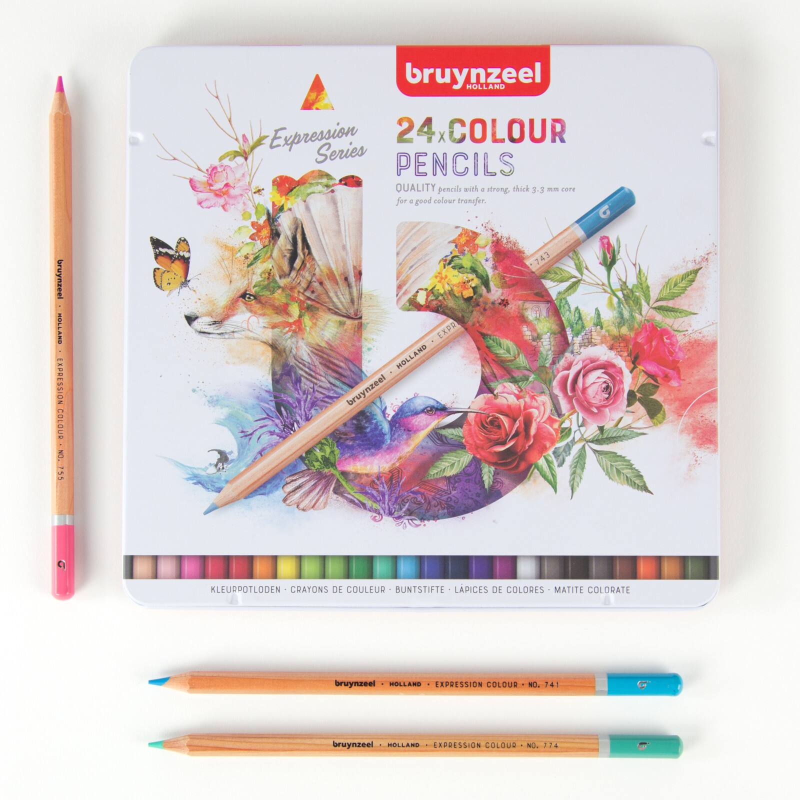 Bruynzeel Expression 24 Colored Pencil Set Michaels