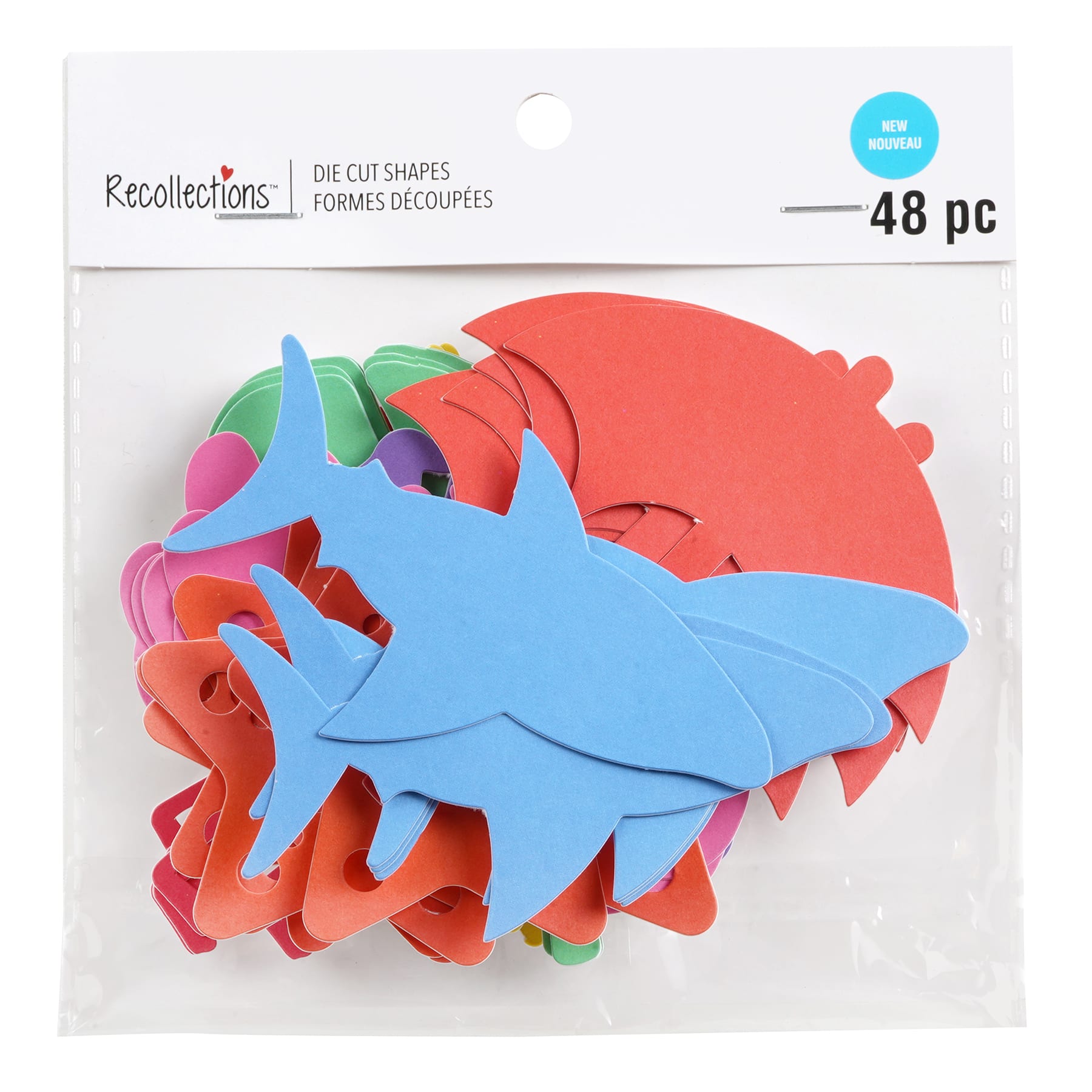 12 Packs: 48 ct. (576 total) Beach Die Cut Shapes by Recollections&#x2122;