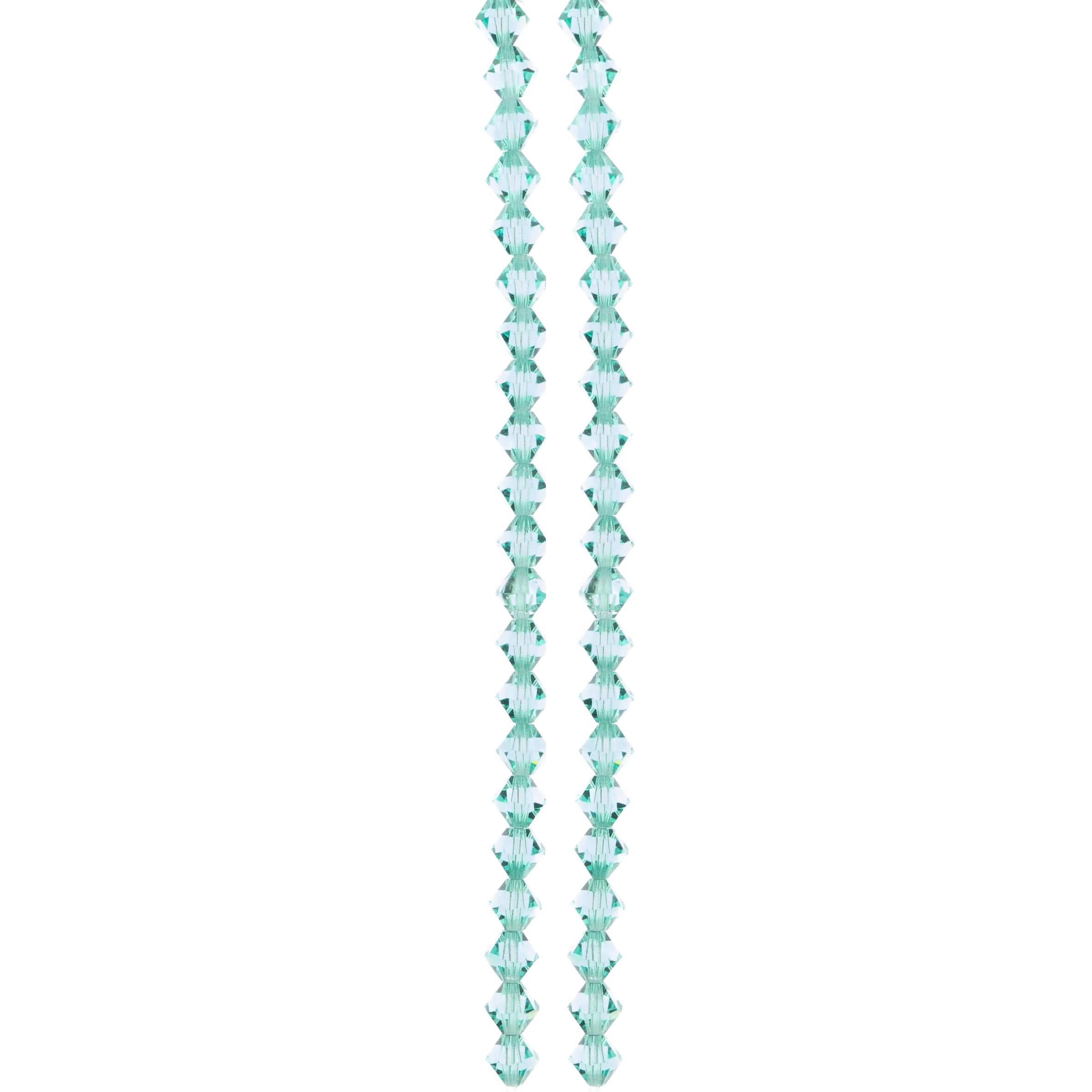 12 Pack: Preciosa Glass Crystal Bicone Beads, 6mm by Bead Landing™