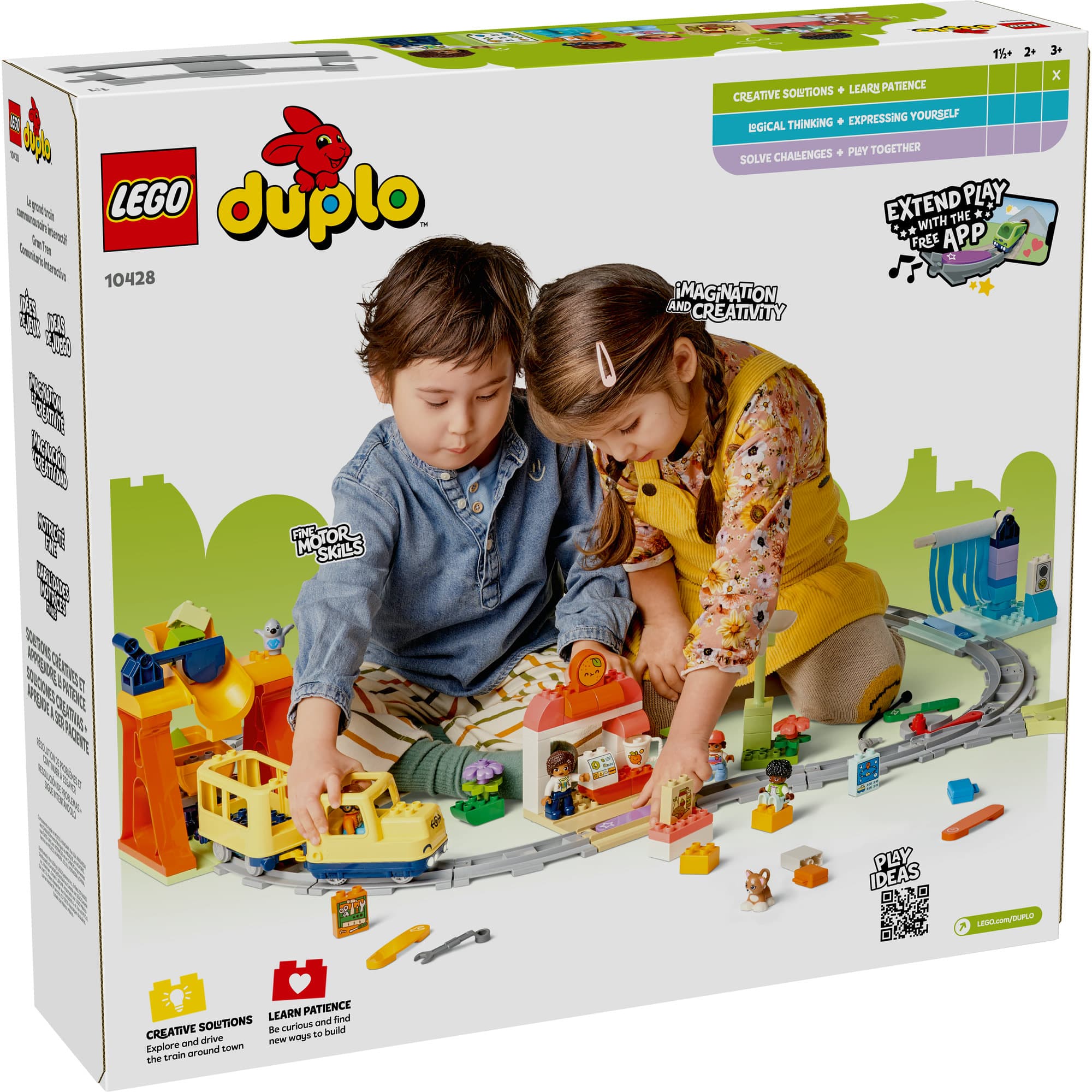 LEGO&#xAE; DUPLO&#xAE; Town Big Interactive Community Train Set 10428
