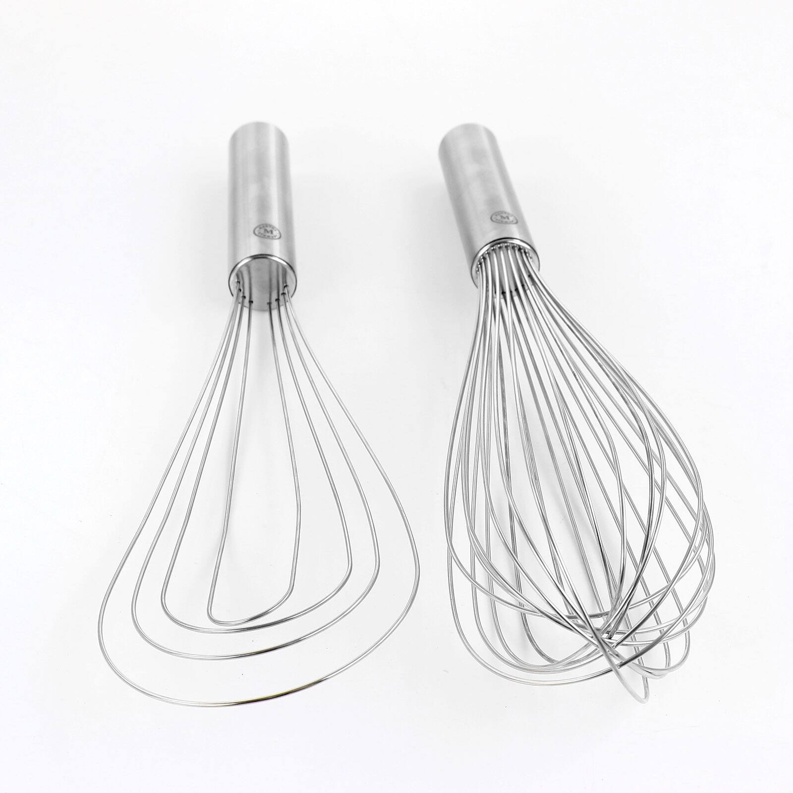 Martha Stewart Stainless Steel 2 Piece Whisk Set