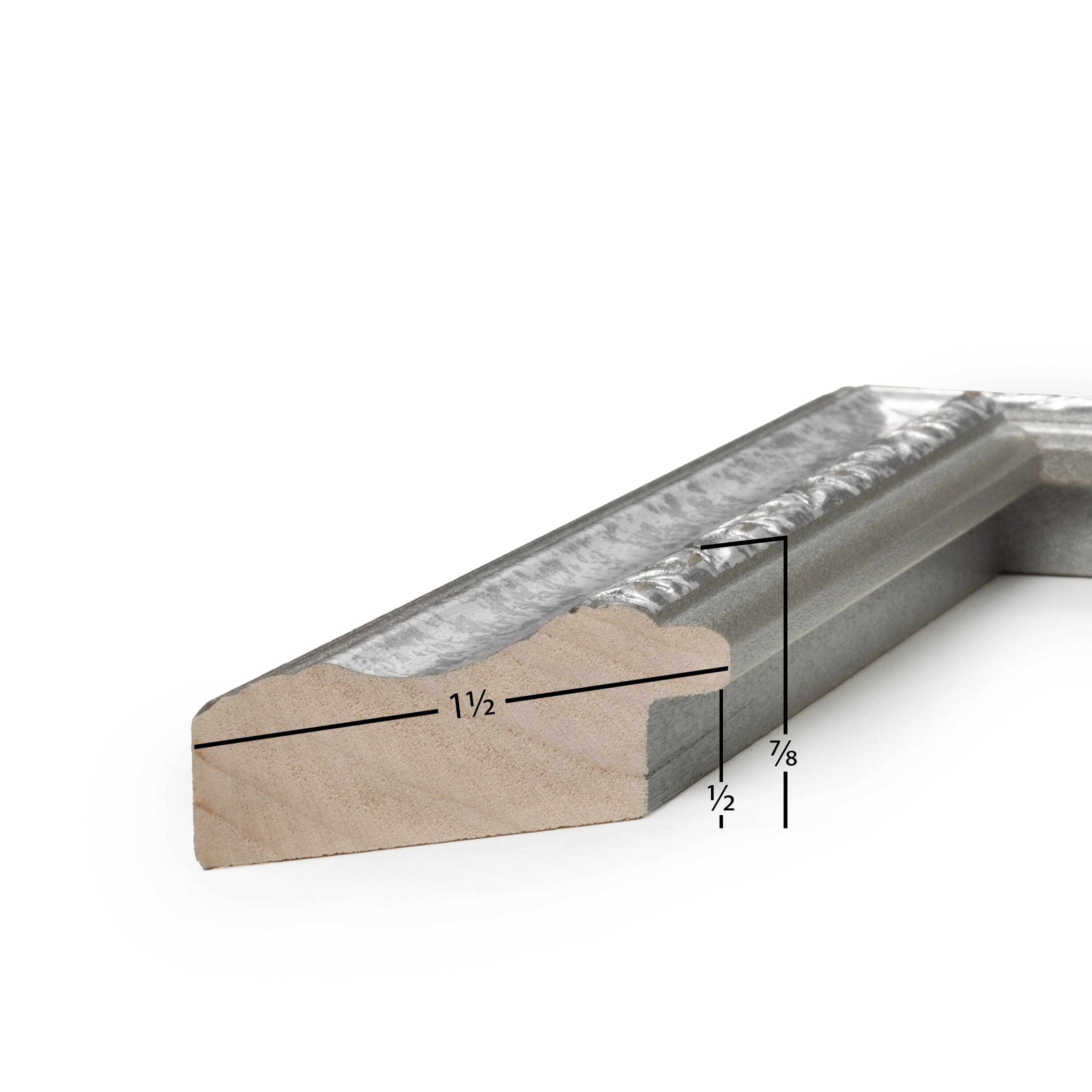 Frame USA American Value Large Silver Single Image Picture Frame