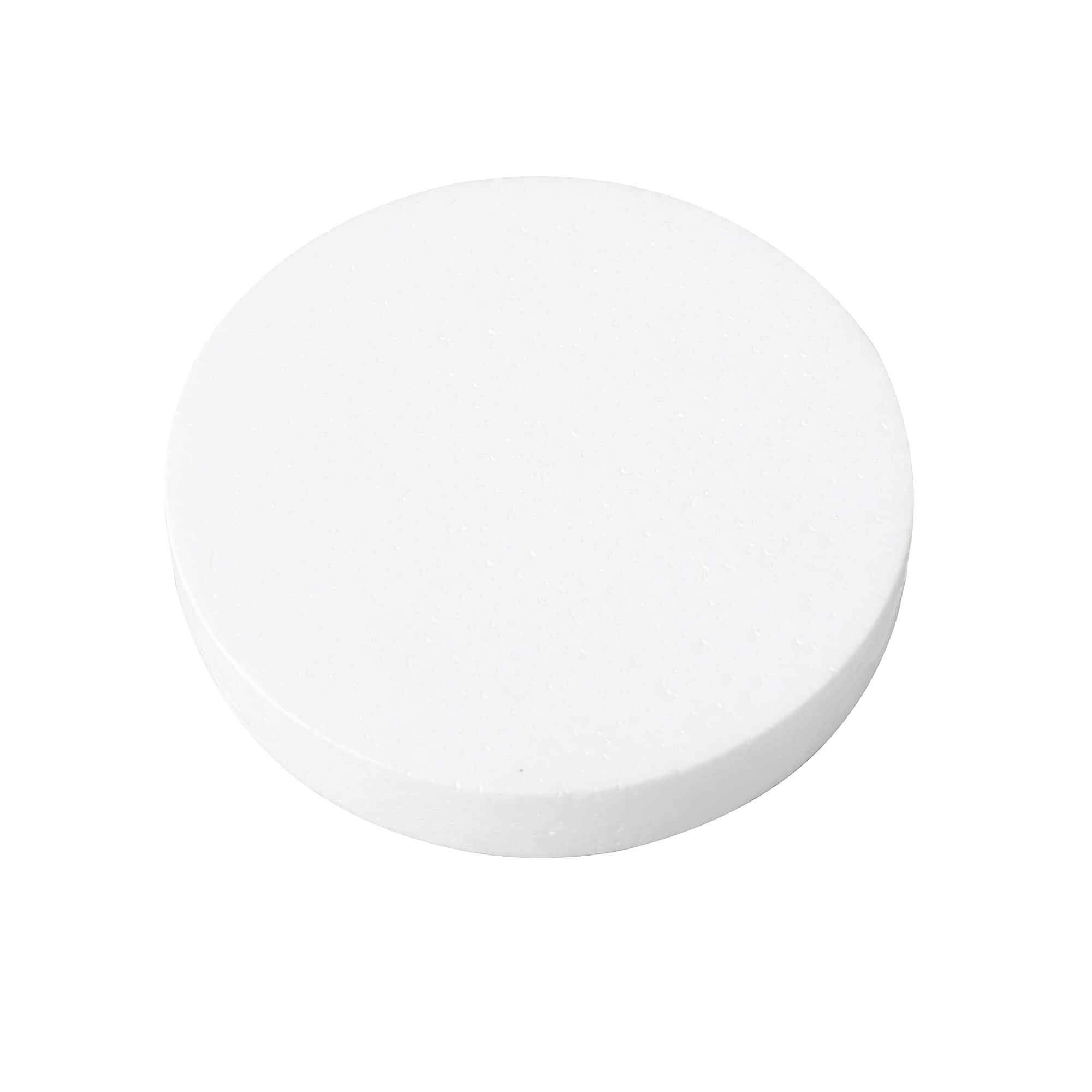 24 Pack: 5.8&#x22; White Foam Disc by Ashland&#xAE;