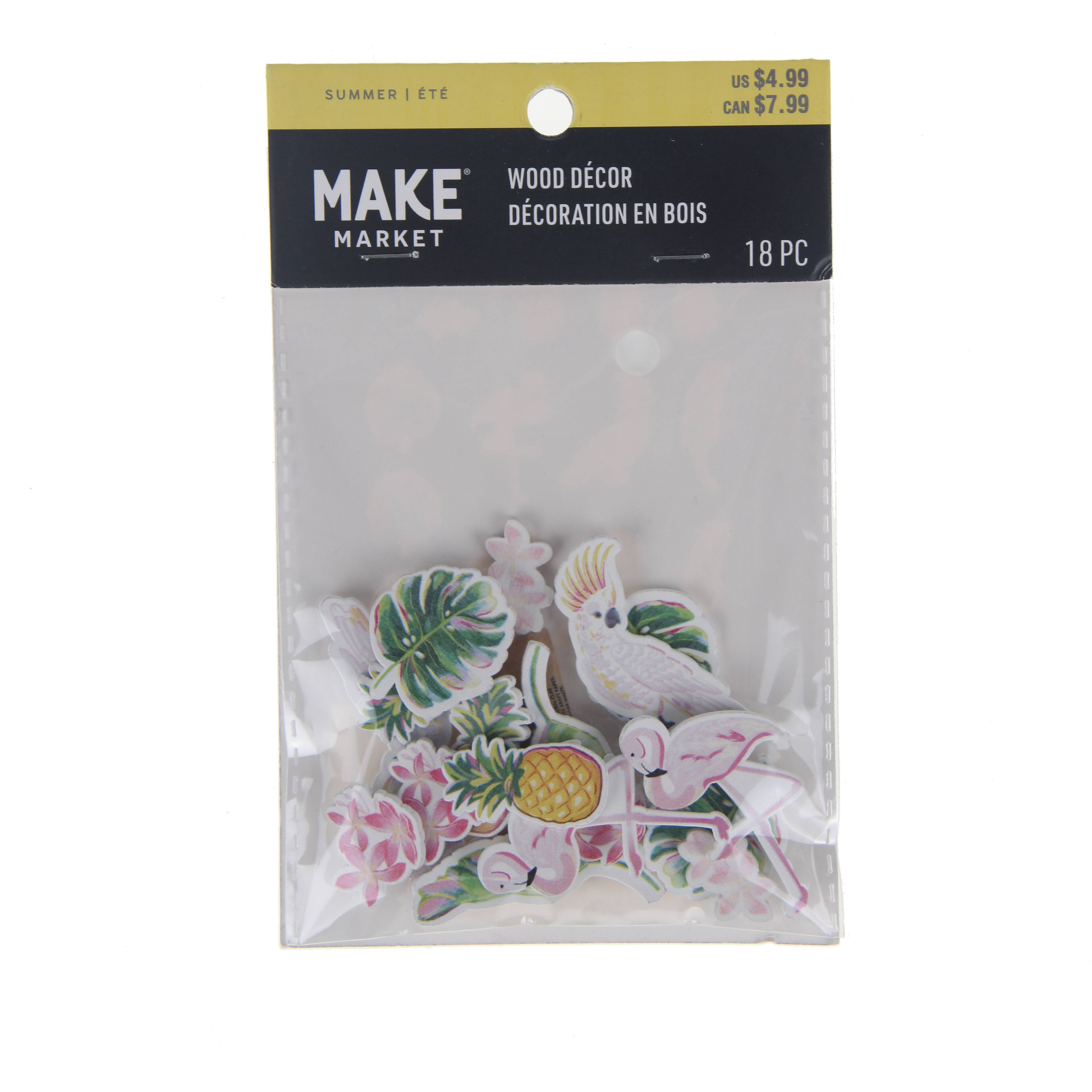 Birds Finished Wood D&#xE9;cor Shapes by Make Market&#xAE;