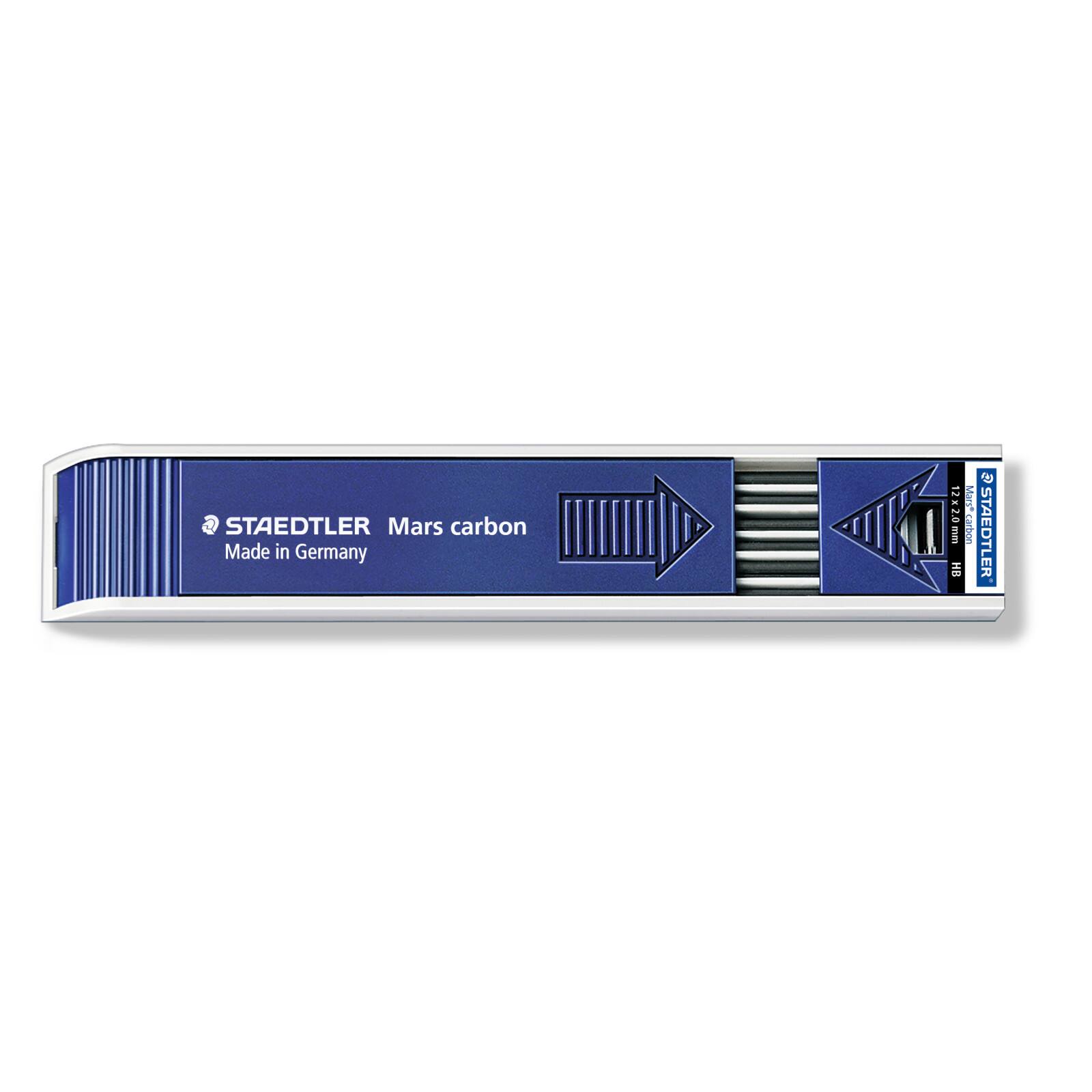 Staedtler&#xAE; Mars&#xAE; Lumograph&#xAE; Carbon Lead Refills, 2mm