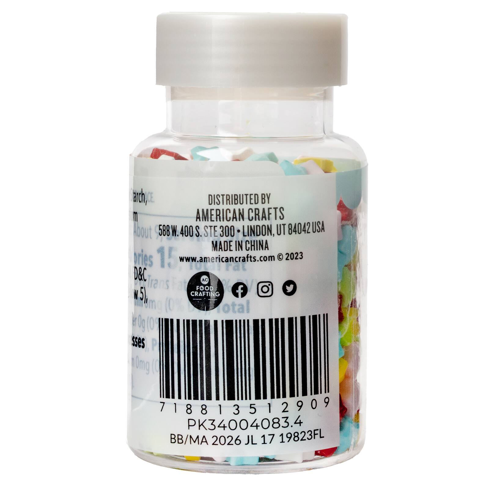 Sweet Tooth Fairy&#xAE; Rainbow Stars Candy Shapes