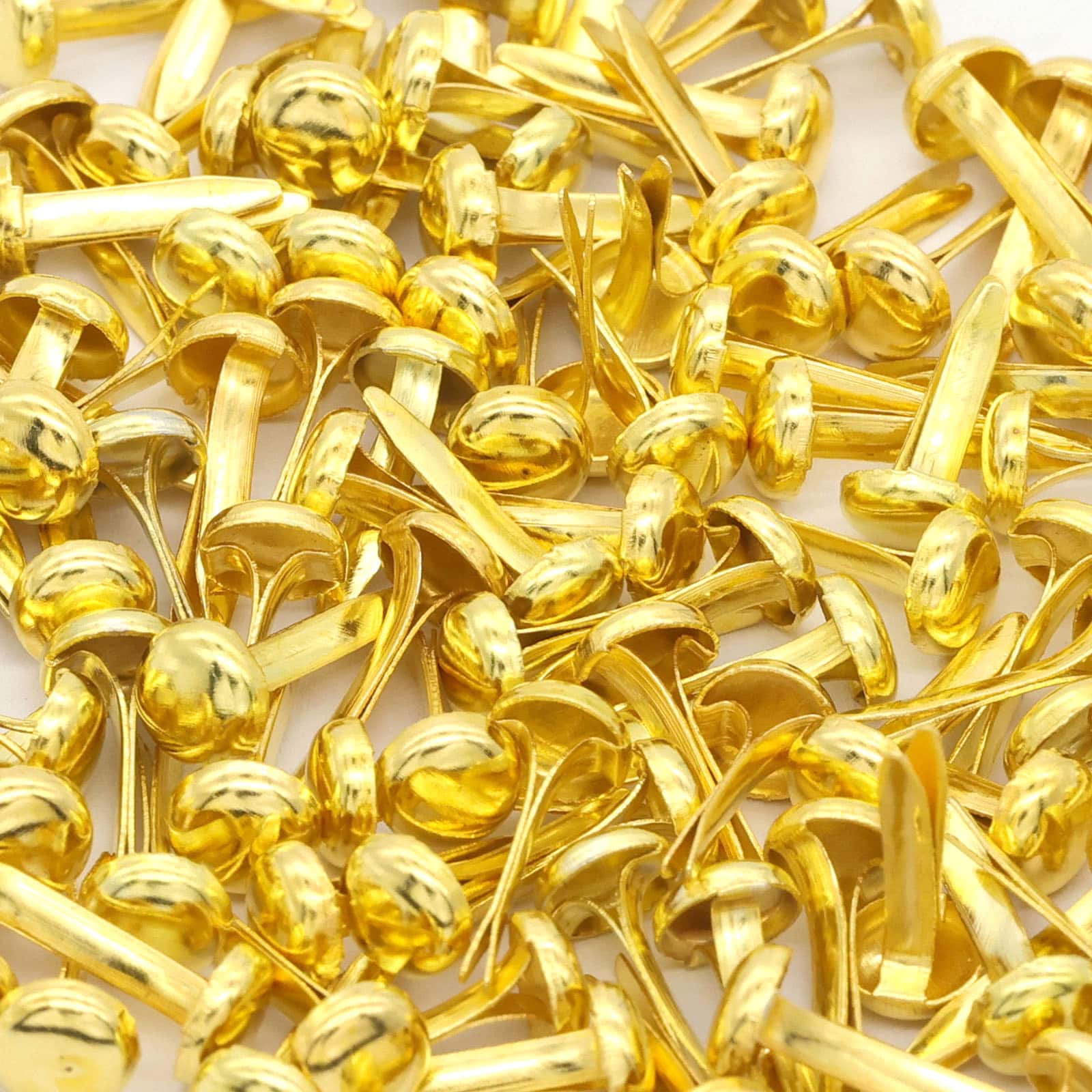 12 Packs: 110 ct. (1,320 total) Gold Brads by Creatology™