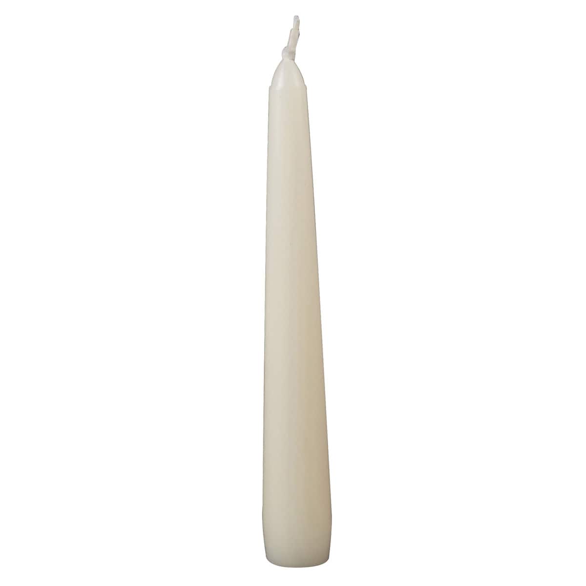 48 Pack: 8&#x22; Ivory Taper Candle by Ashland&#xAE;