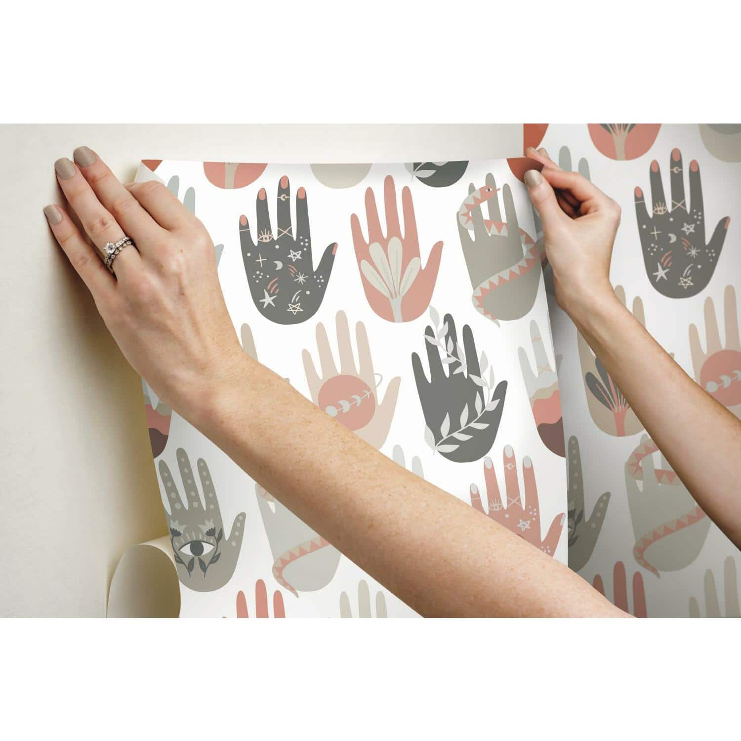 RoomMates Hamsa Peel & Stick Wallpaper