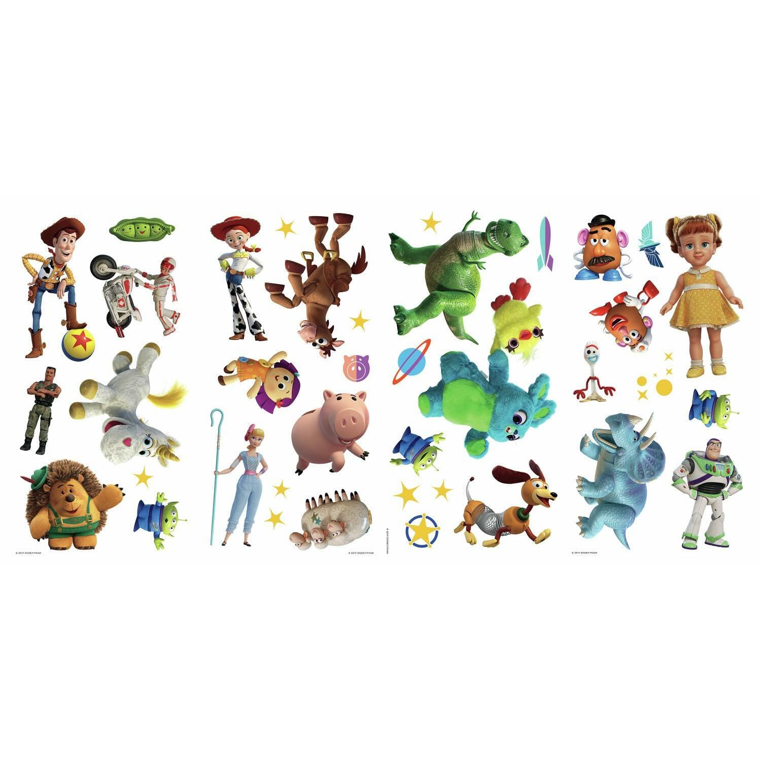 RoomMates Toy Story 4 Peel &#x26; Stick Wall Decals