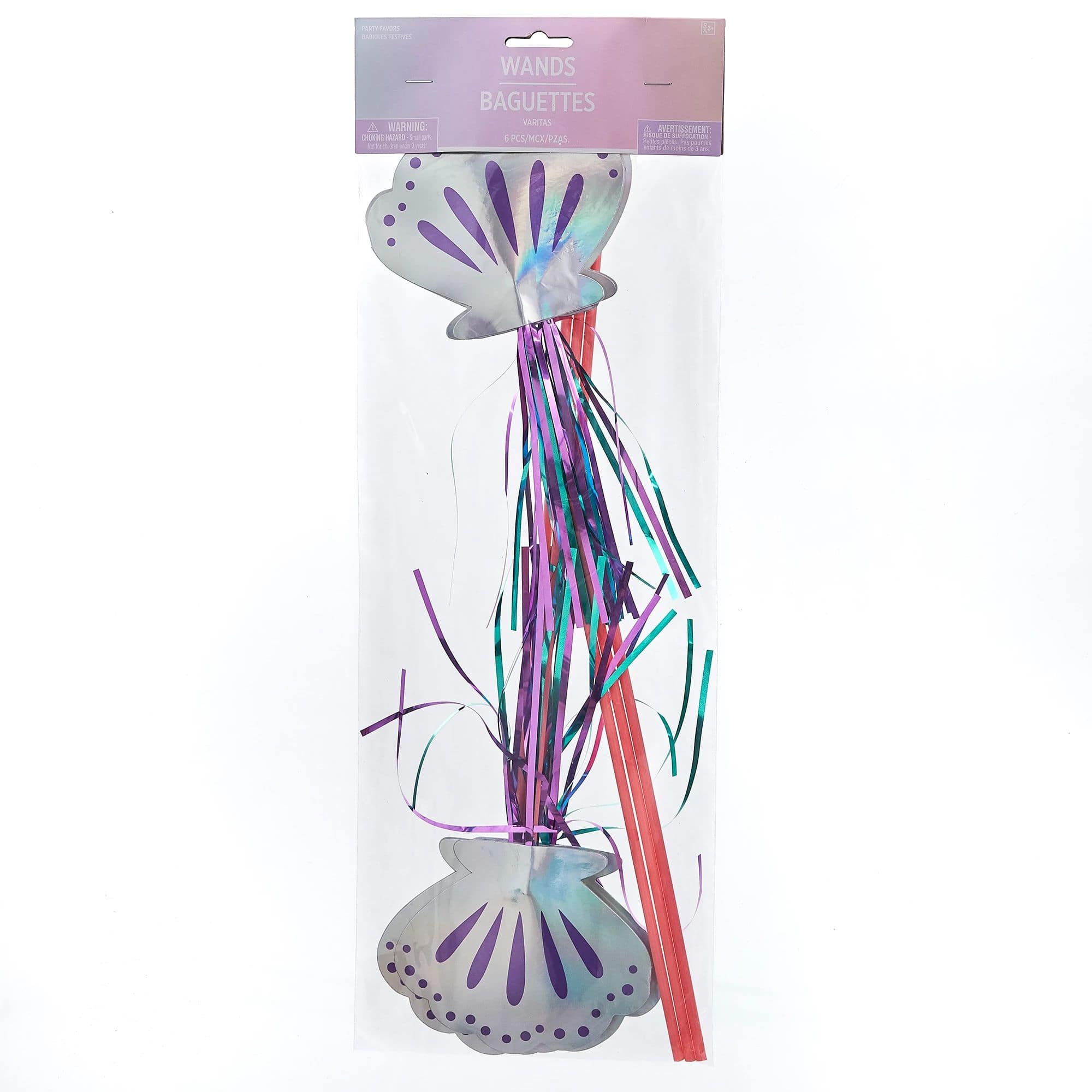 Shimmering Mermaid Wands, 6ct.