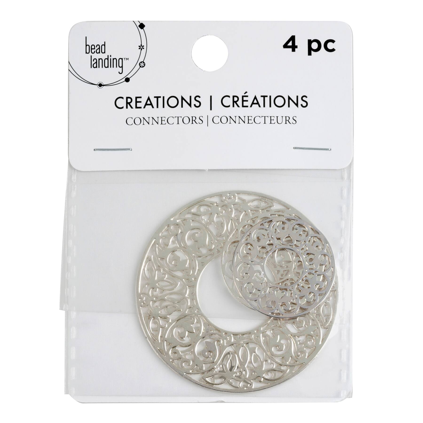 Creations Round Connectors by Bead Landing