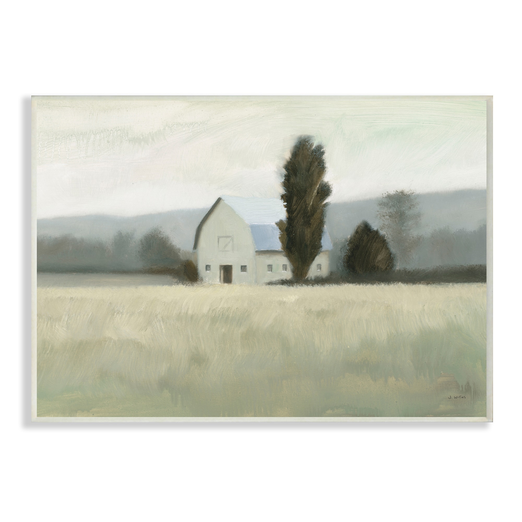 Stupell Industries Farmside Landscape Wall Plaque