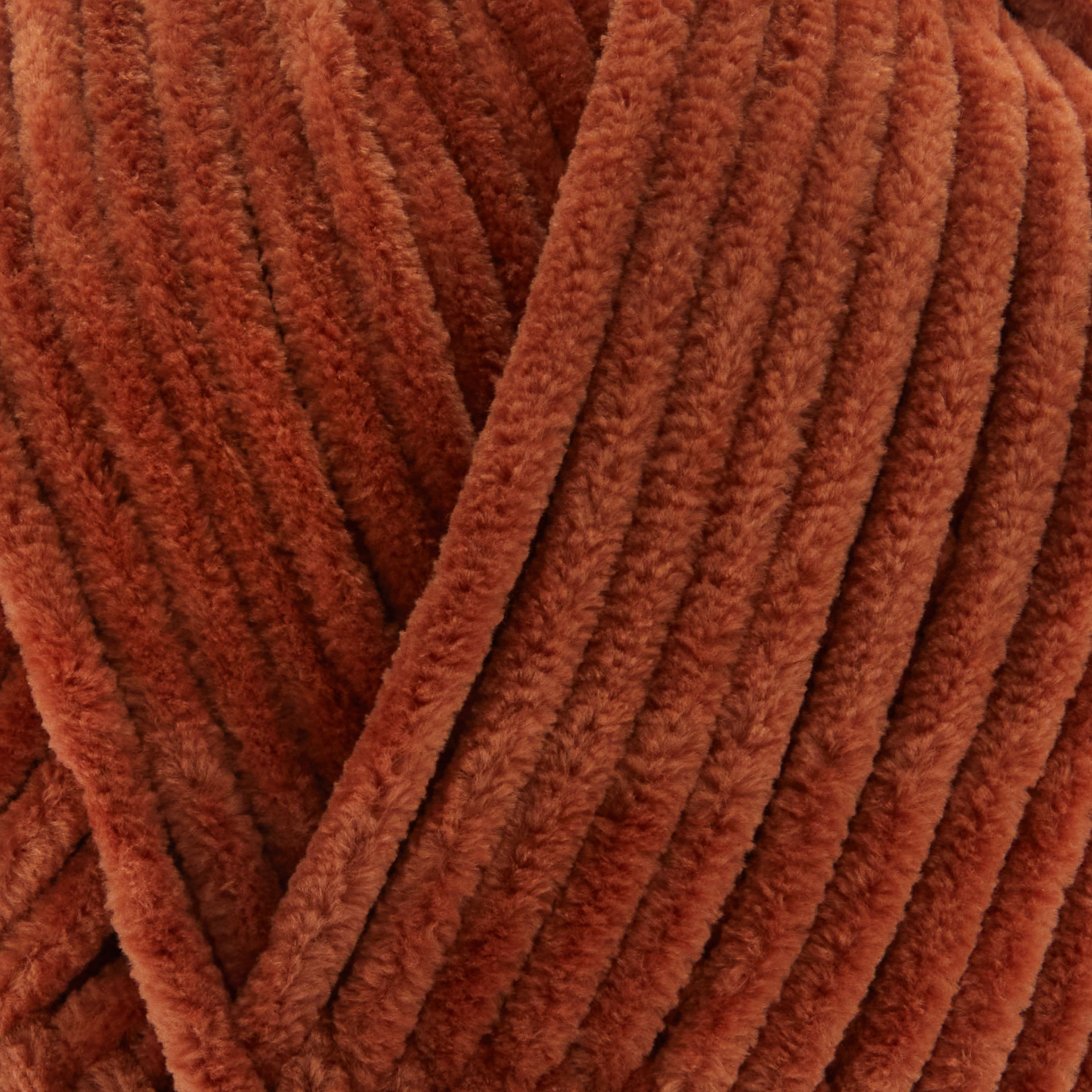 Chenille Home Slim™ Solid Yarn by Loops & Threads®, Michaels