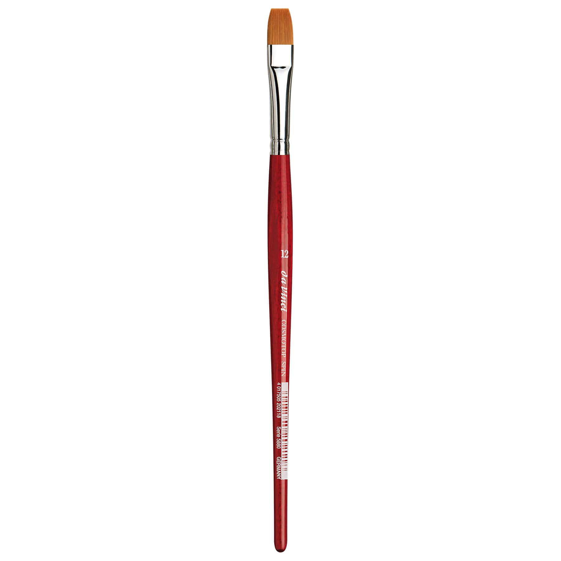 da Vinci COSMOTOP SPIN Series 5880 Synthetic Flat Brush