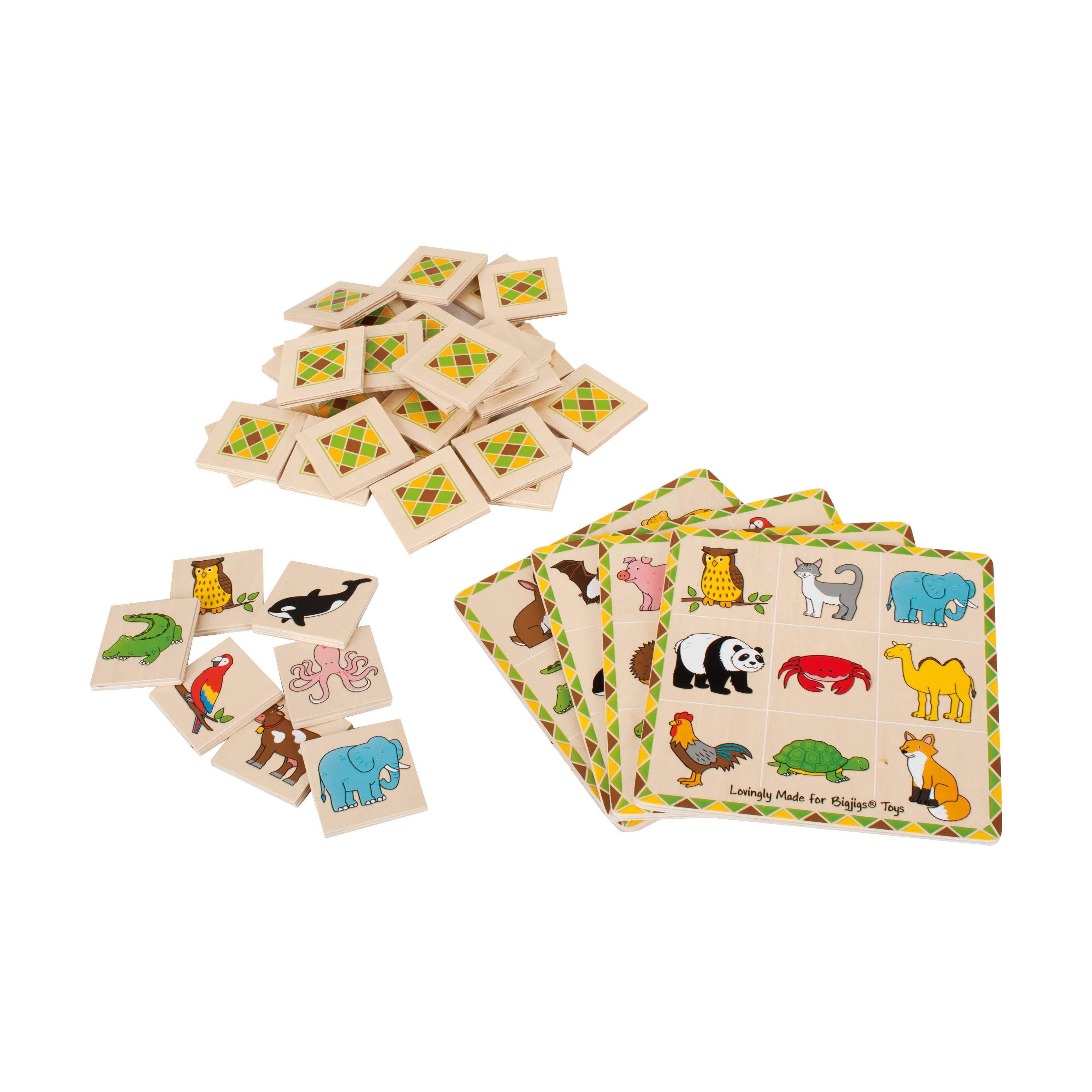 Bigjigs Toys® Wooden Lotto Game