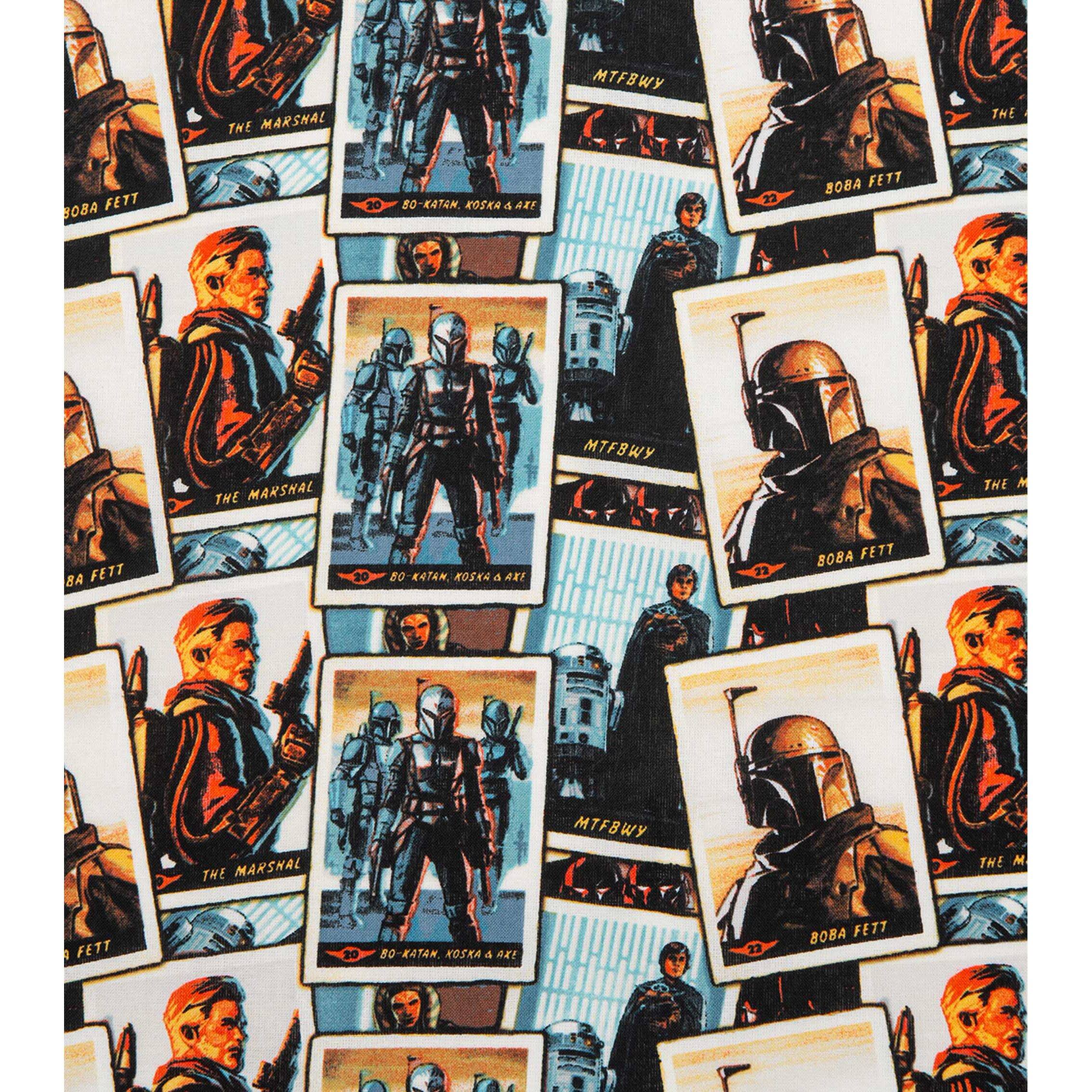 The Mandalorian New Card Stacks Precut Cotton Fabric