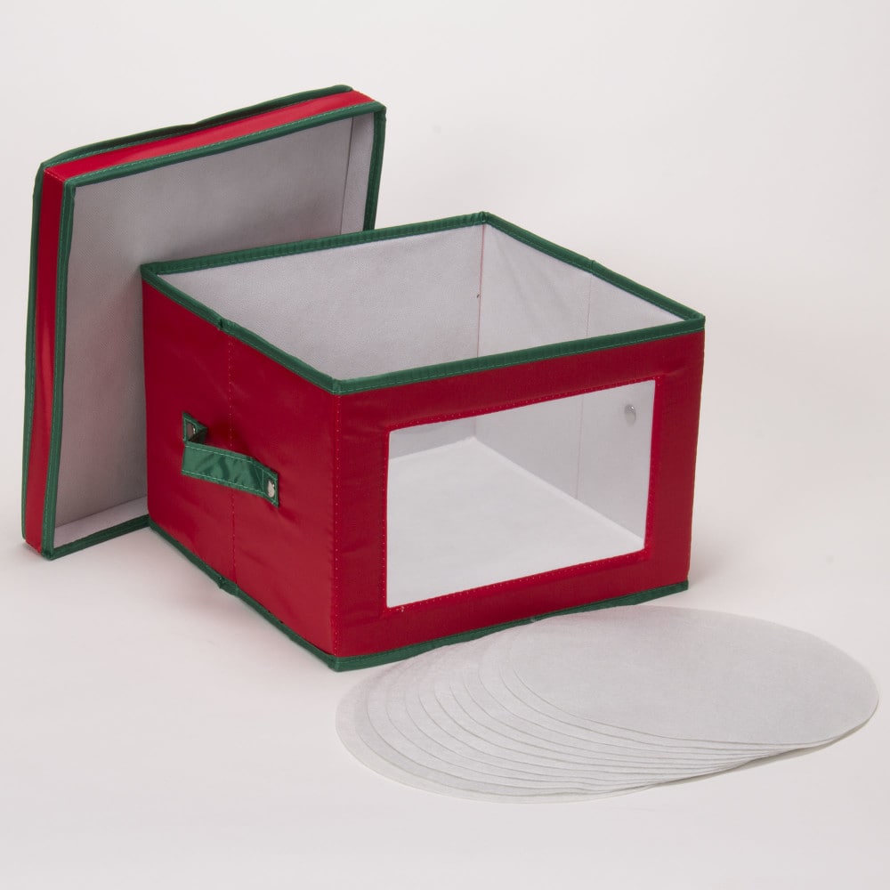 Household Essentials Plate Storage Box