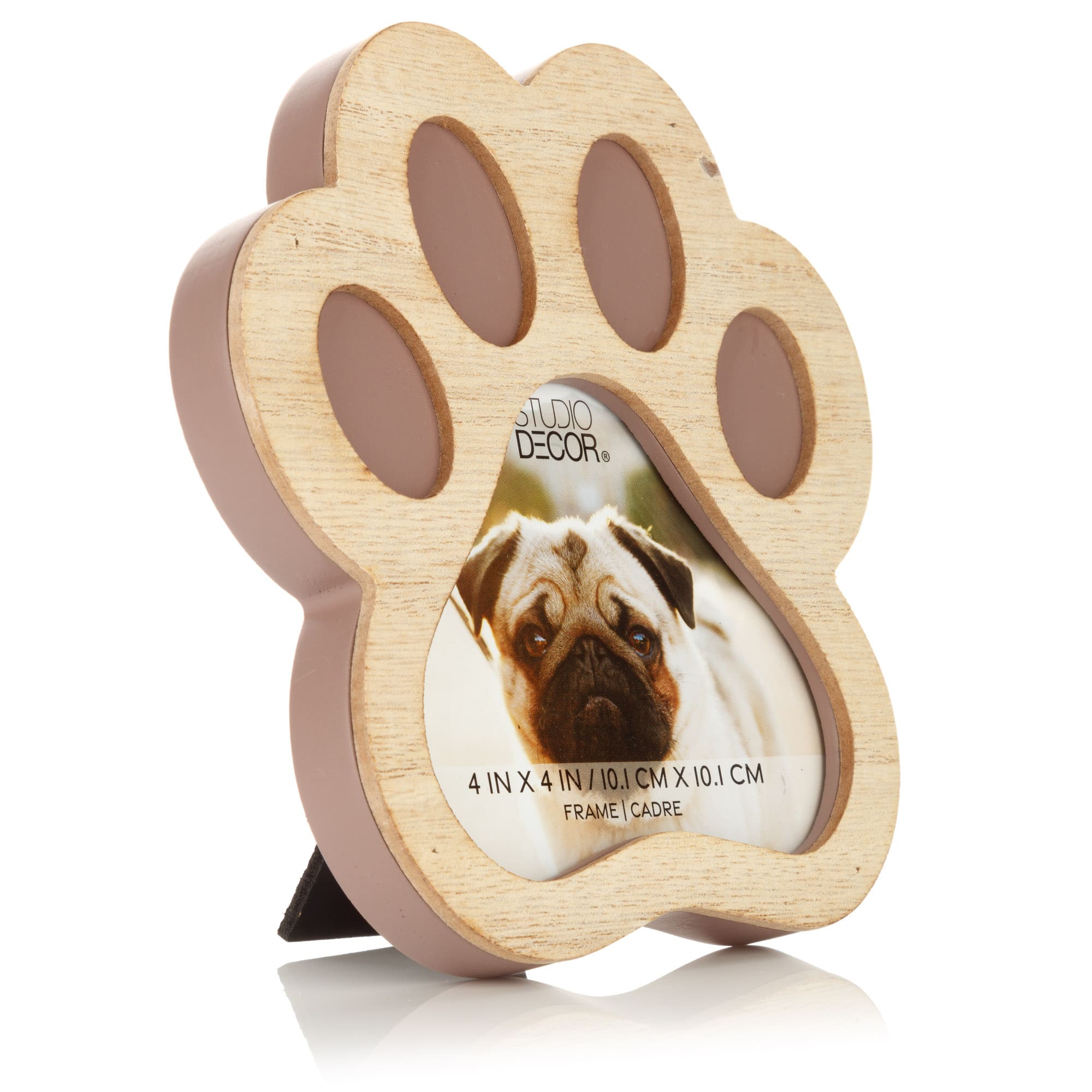 Paw Shape 4&#x22; x 4&#x22; Picture Frame by Studio D&#xE9;cor&#xAE;