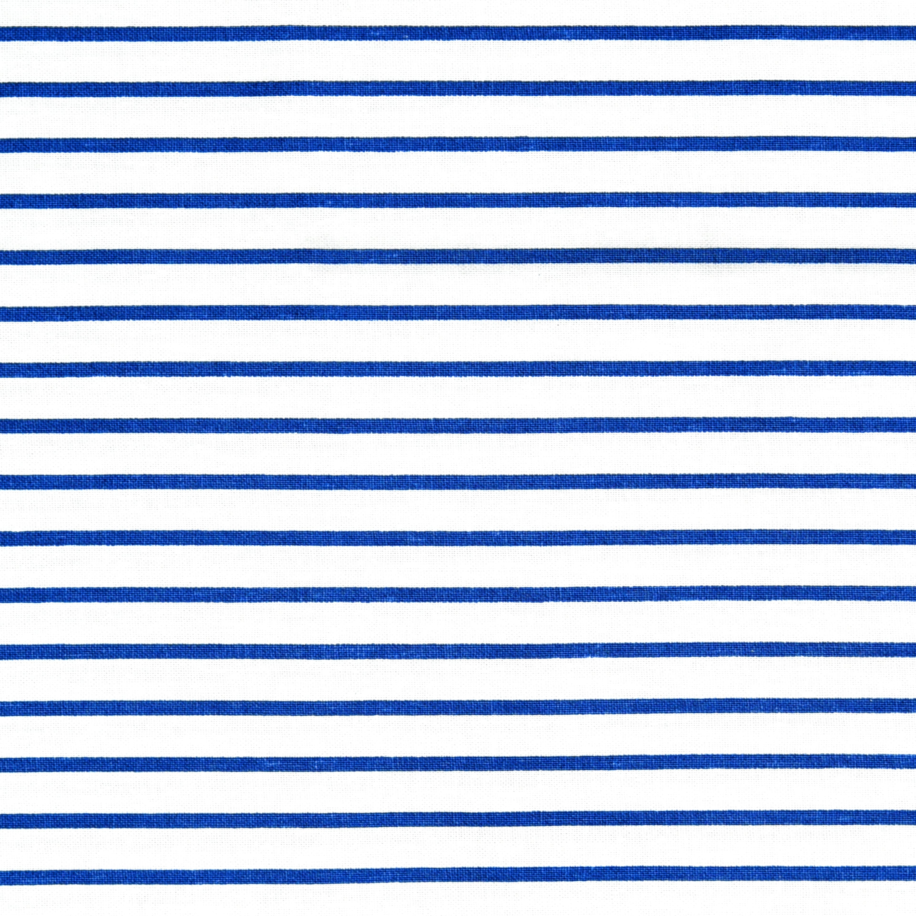 White & Navy Stripes Cotton Fabric Mini Bolt by Loops & Threads®