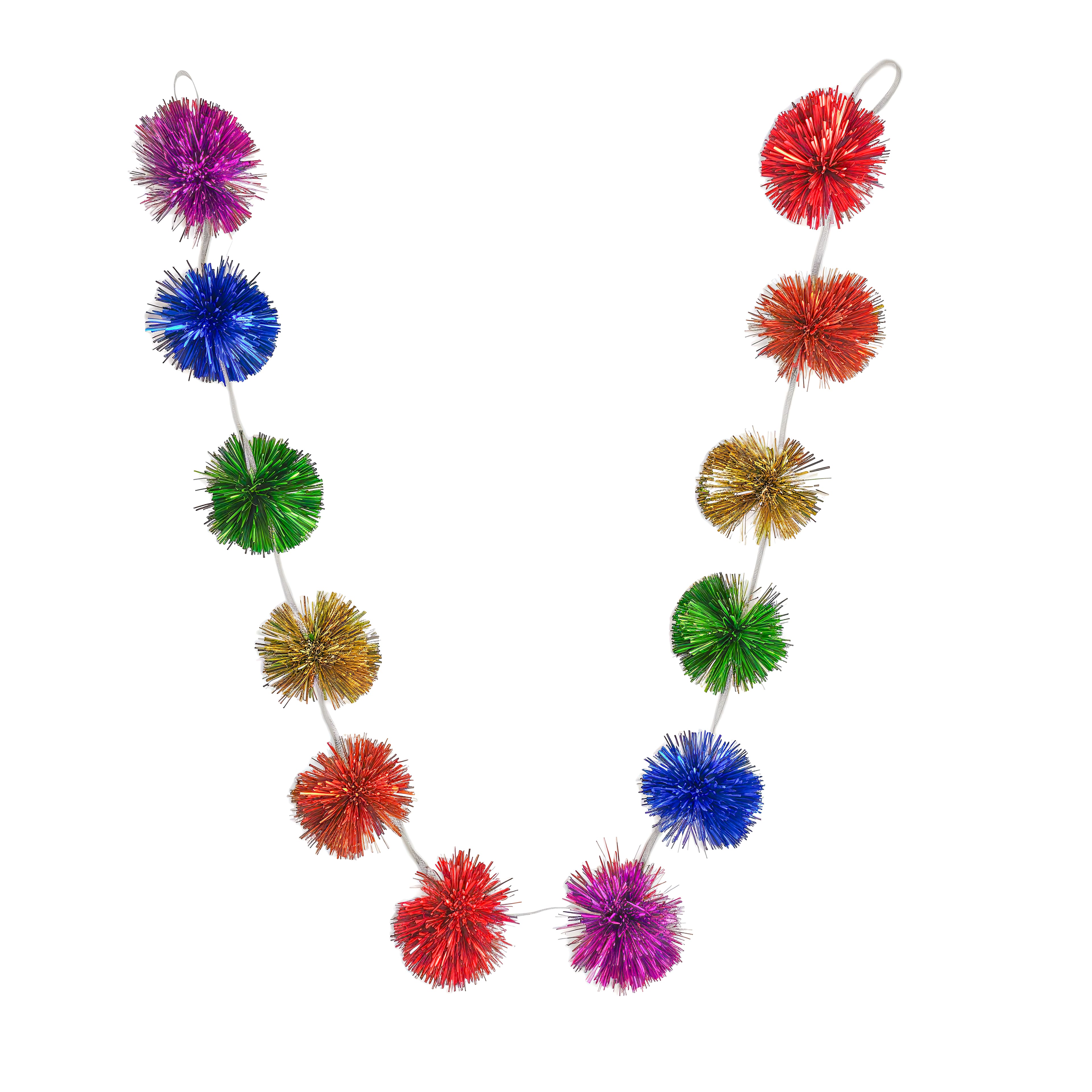 6ft. Pom Pom Tinsel Garland by Celebrate It™