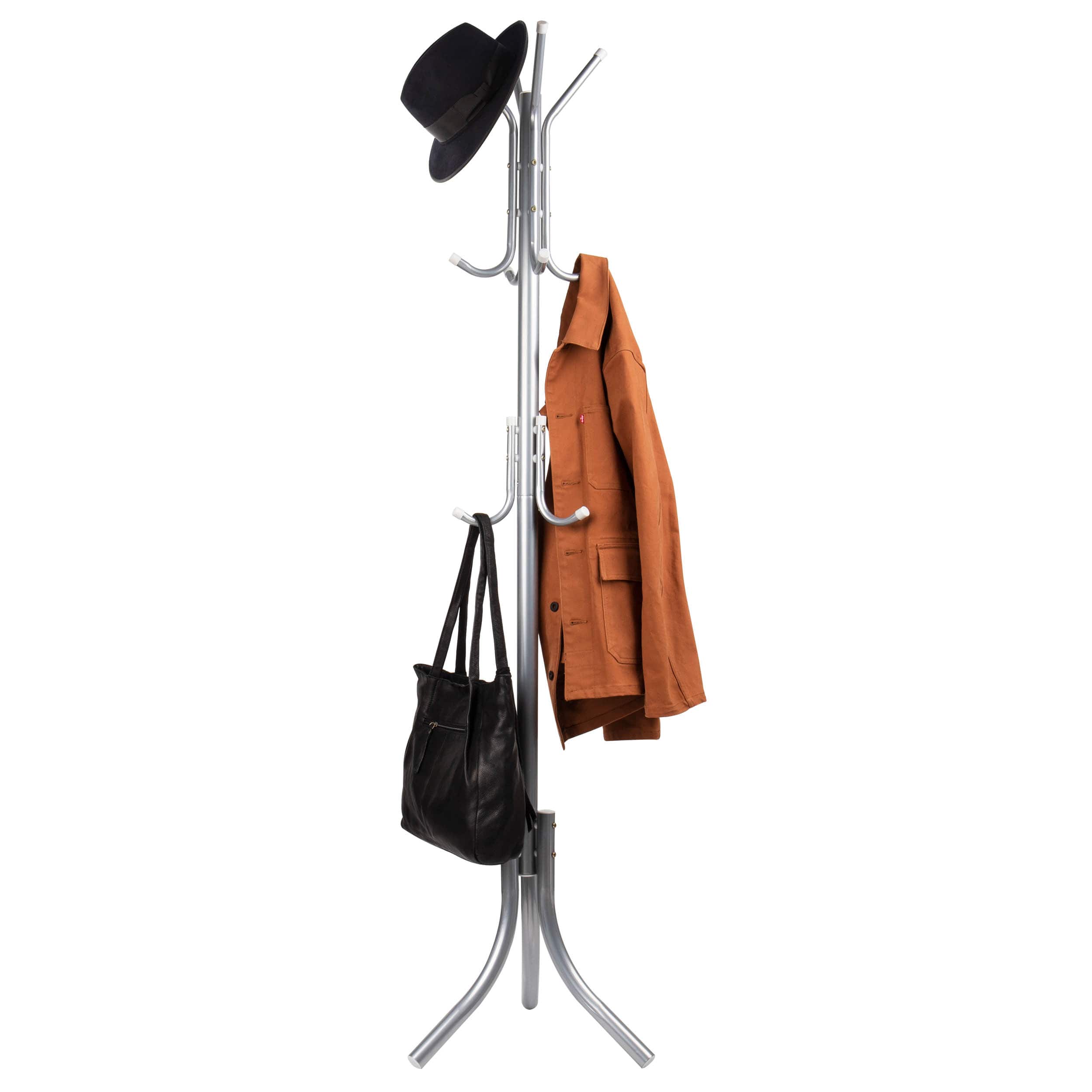 Mind Reader 67" 3-Tier 11-Hook Coat Rack