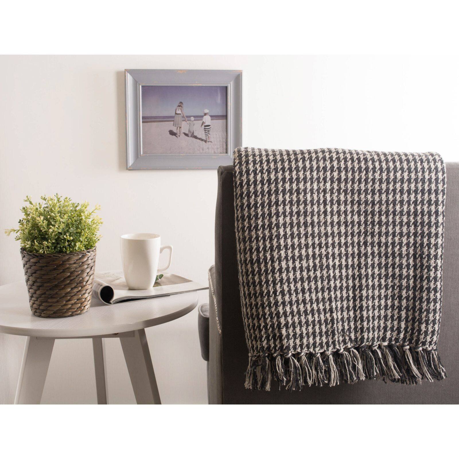 DII® Mineral Houndstooth Throw