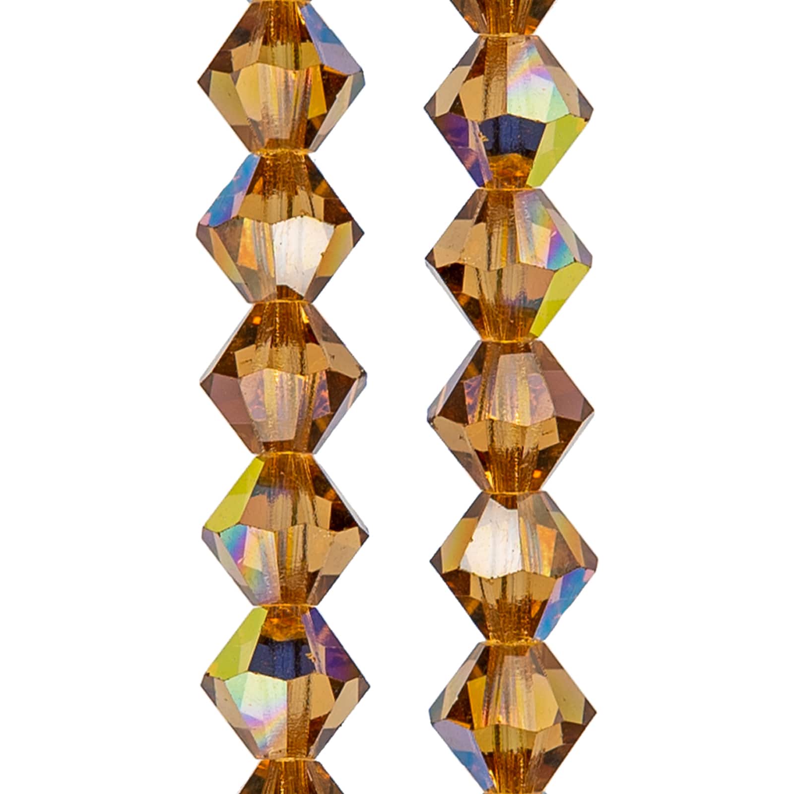 12 Pack: Preciosa Glass Crystal Bicone Beads, 6mm by Bead Landing™