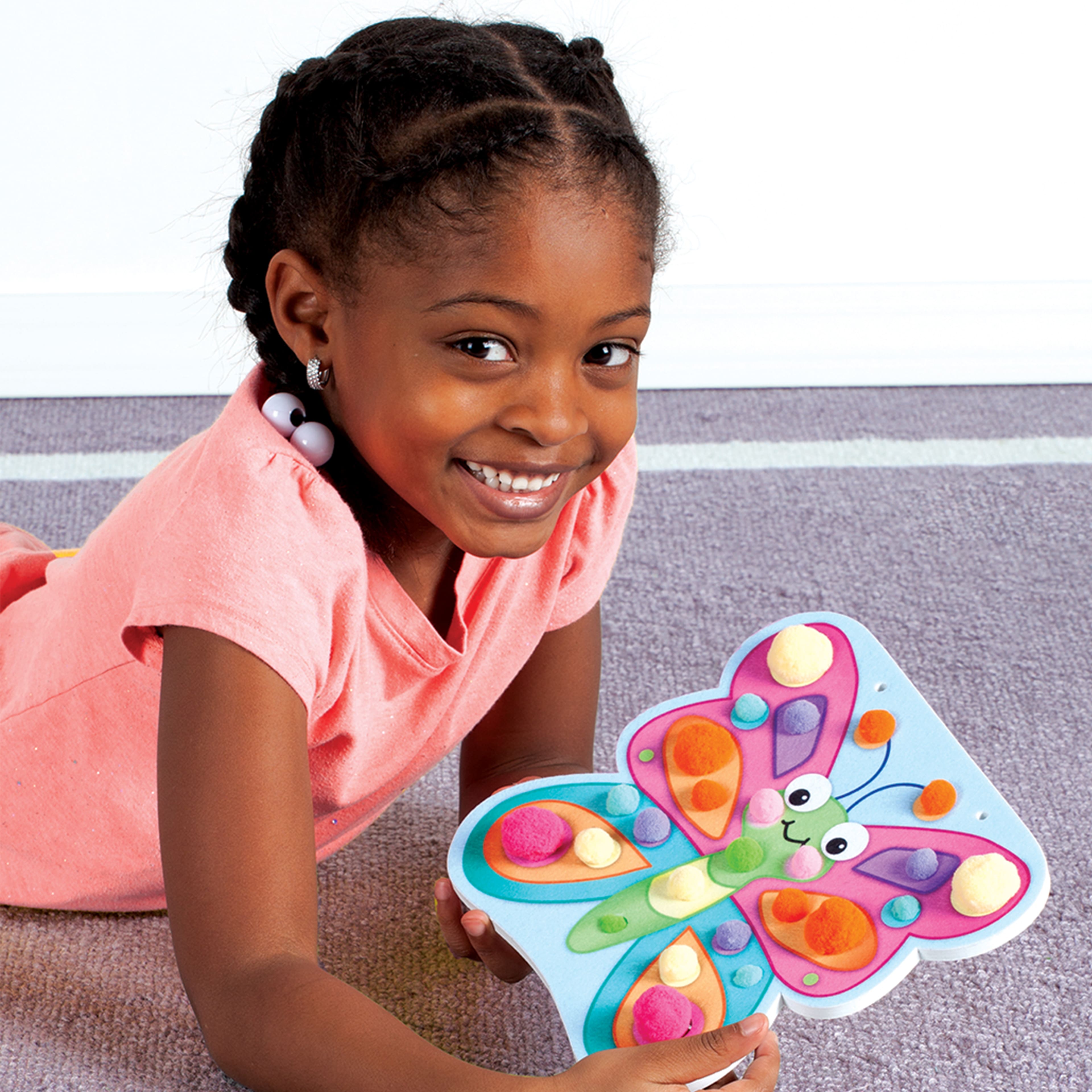 6 Pack: Creativity for Kids&#xAE; Garden Pom Pom Pictures Kit