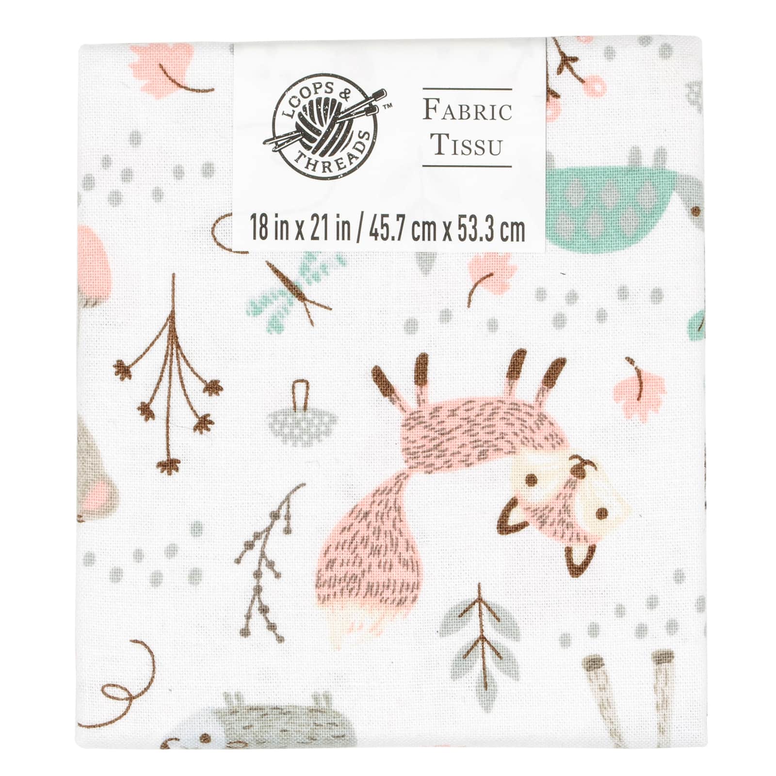 Forest Friends Cotton Fabric by Loops & Threads™