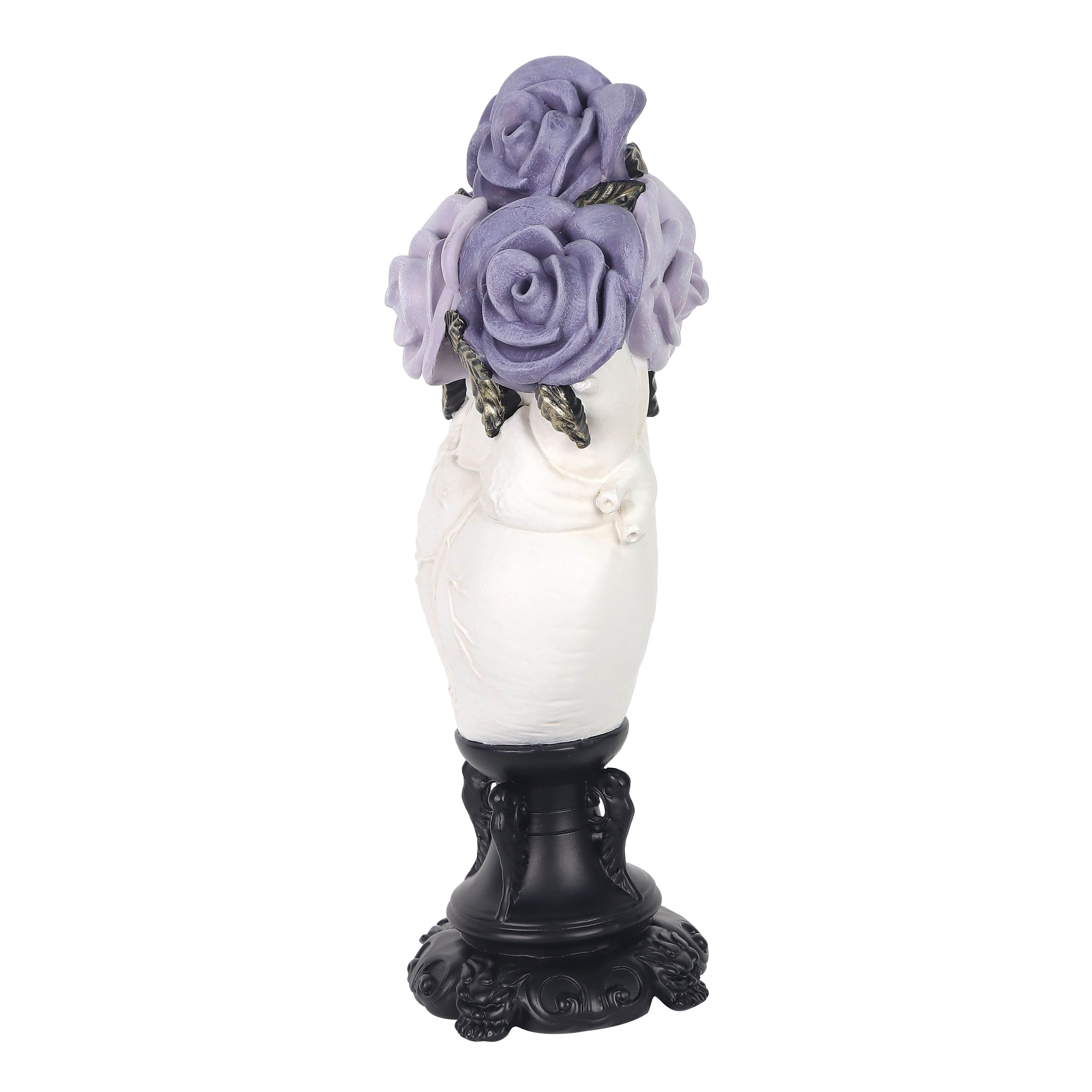 11&#x22; Purple Roses in Heart Tabletop Accent by Ashland&#xAE;