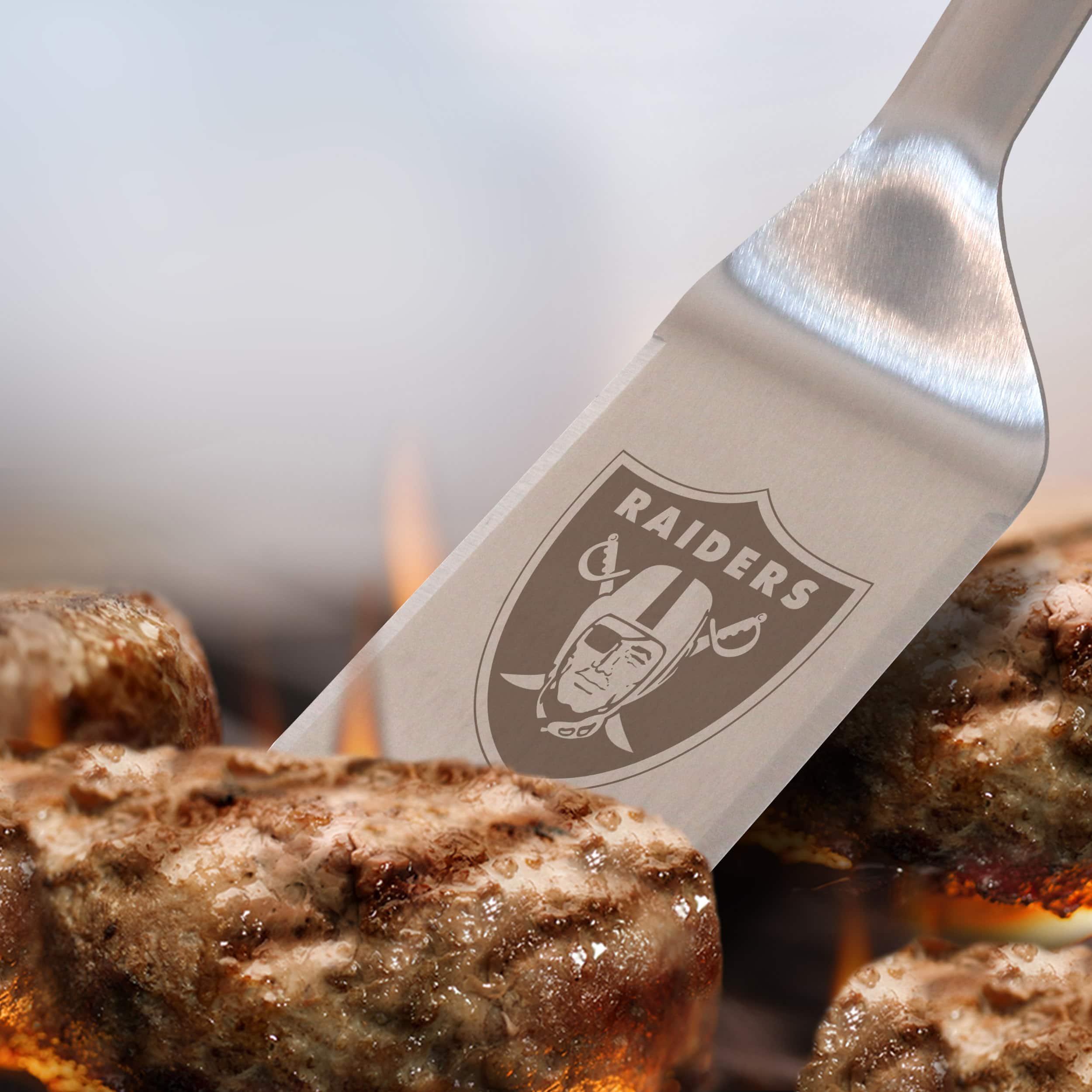 NFL Stainless Steel BBQ Spatula with Bottle Opener