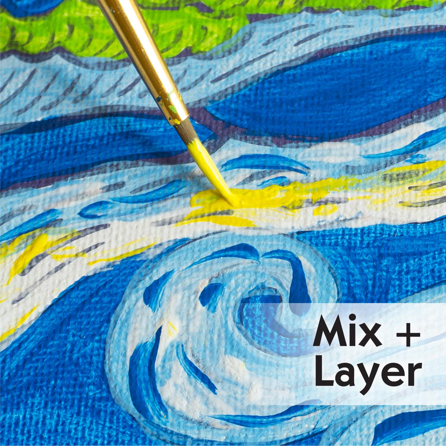 Faber-Castell Paint by Number Museum Series, The Starry Night