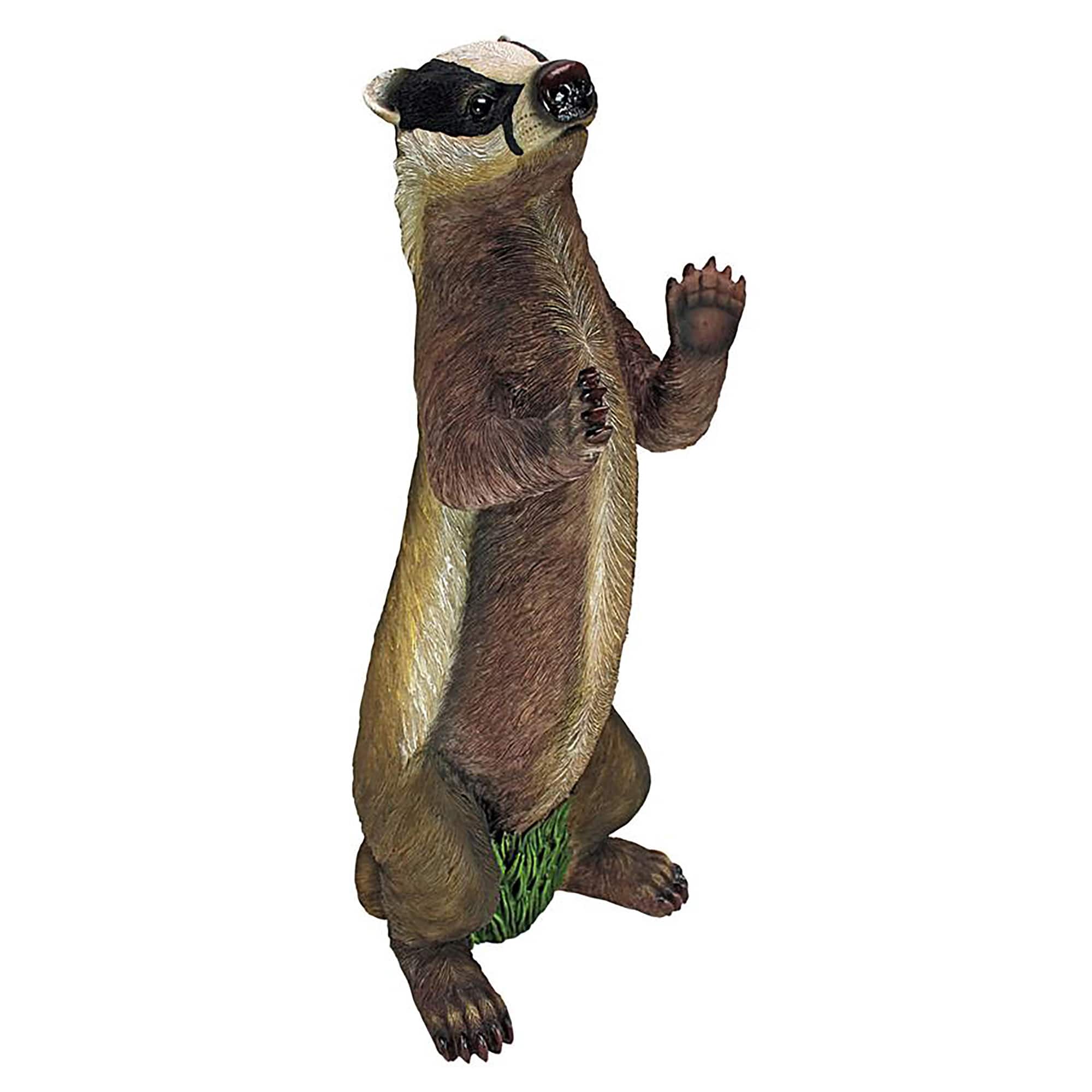 16&#x22; Design Toscano Standing Badger Statue