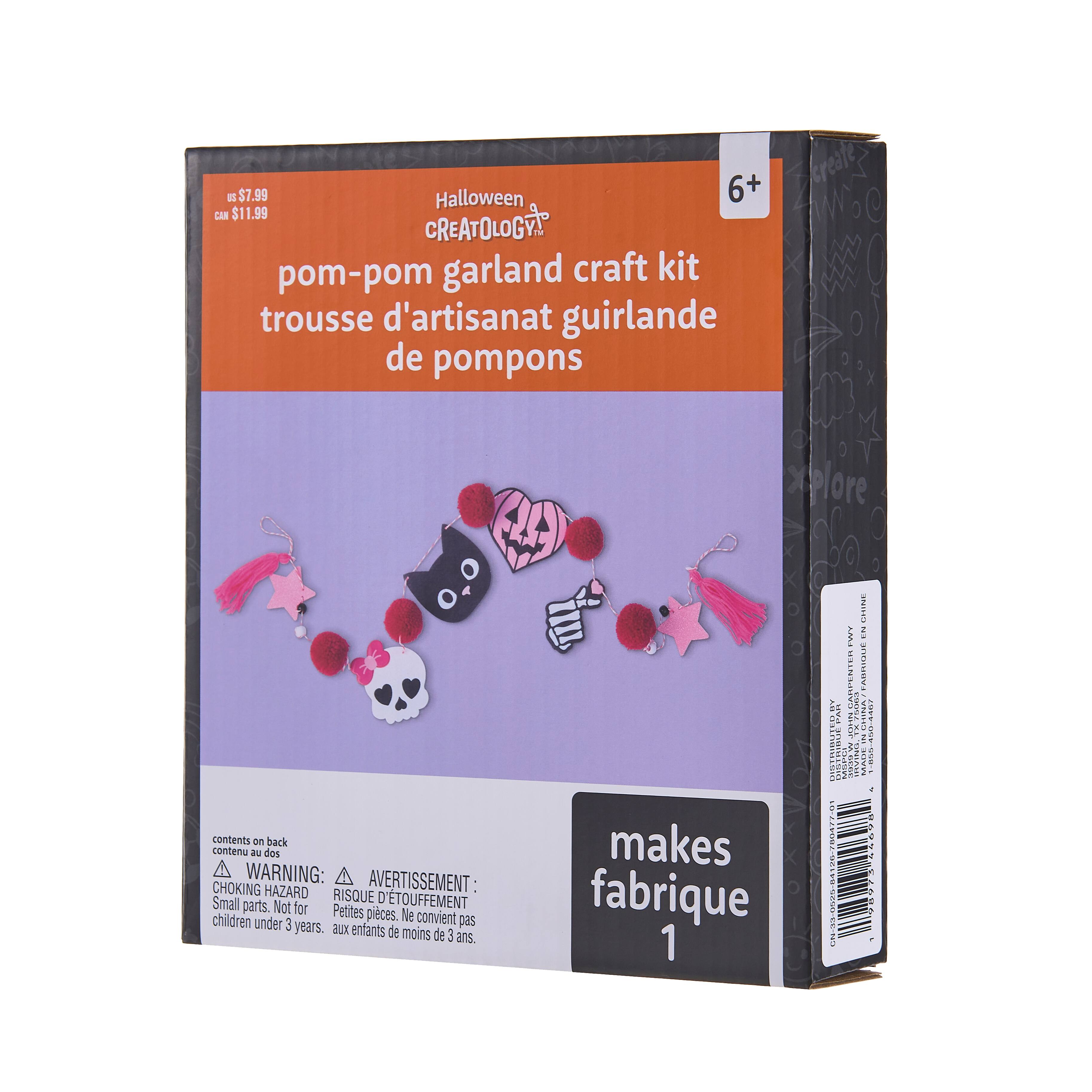 Sweet & Spooky Pom Pom Garland Craft Kit by Creatology™