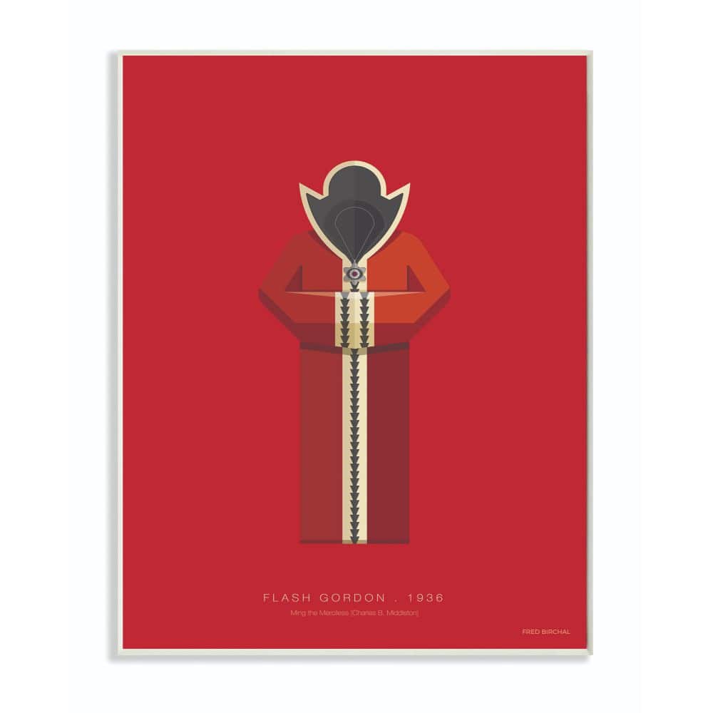 Stupell Industries Flash Gordon Fashion Design Wall Plaque