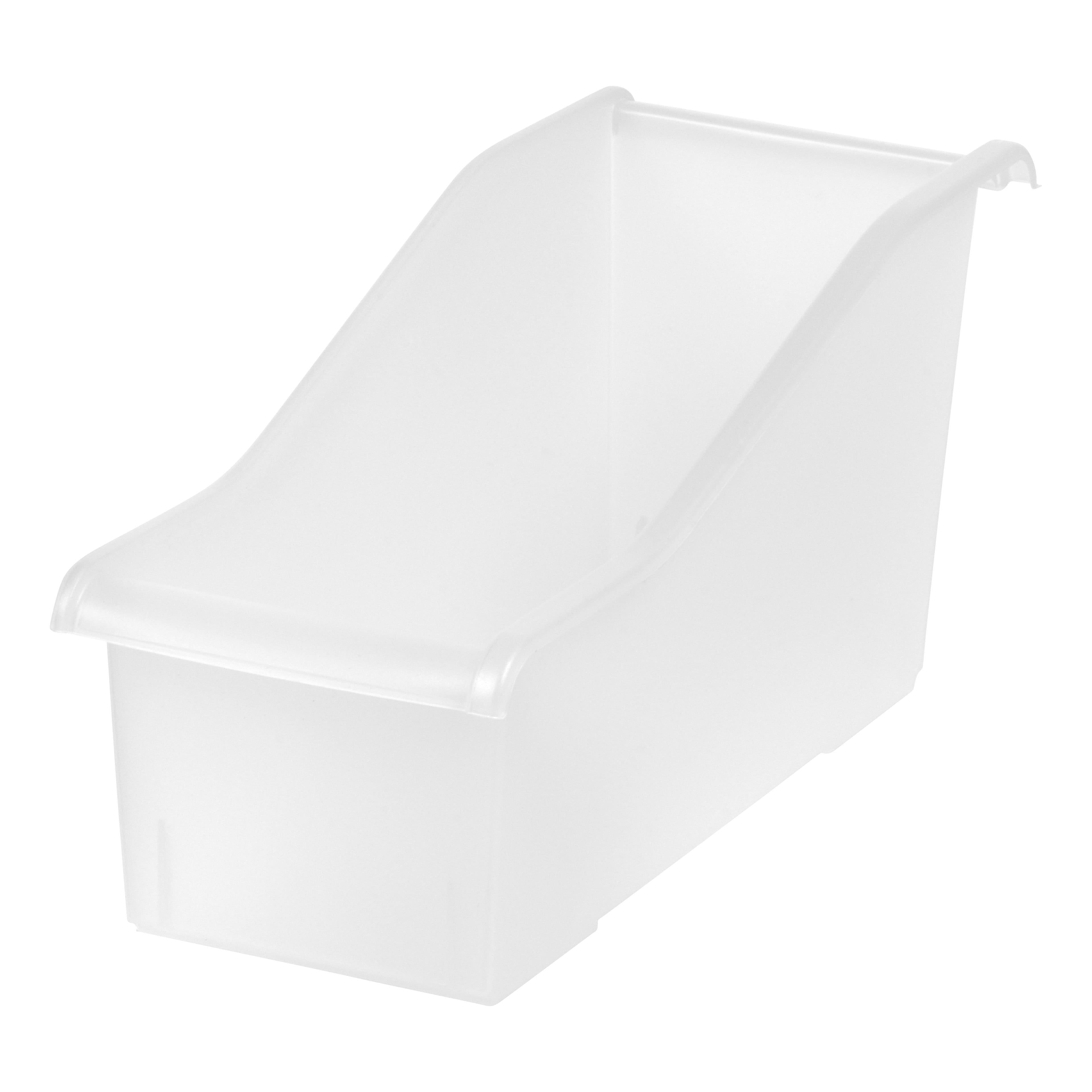 IRIS Clear Connecting Book Bin