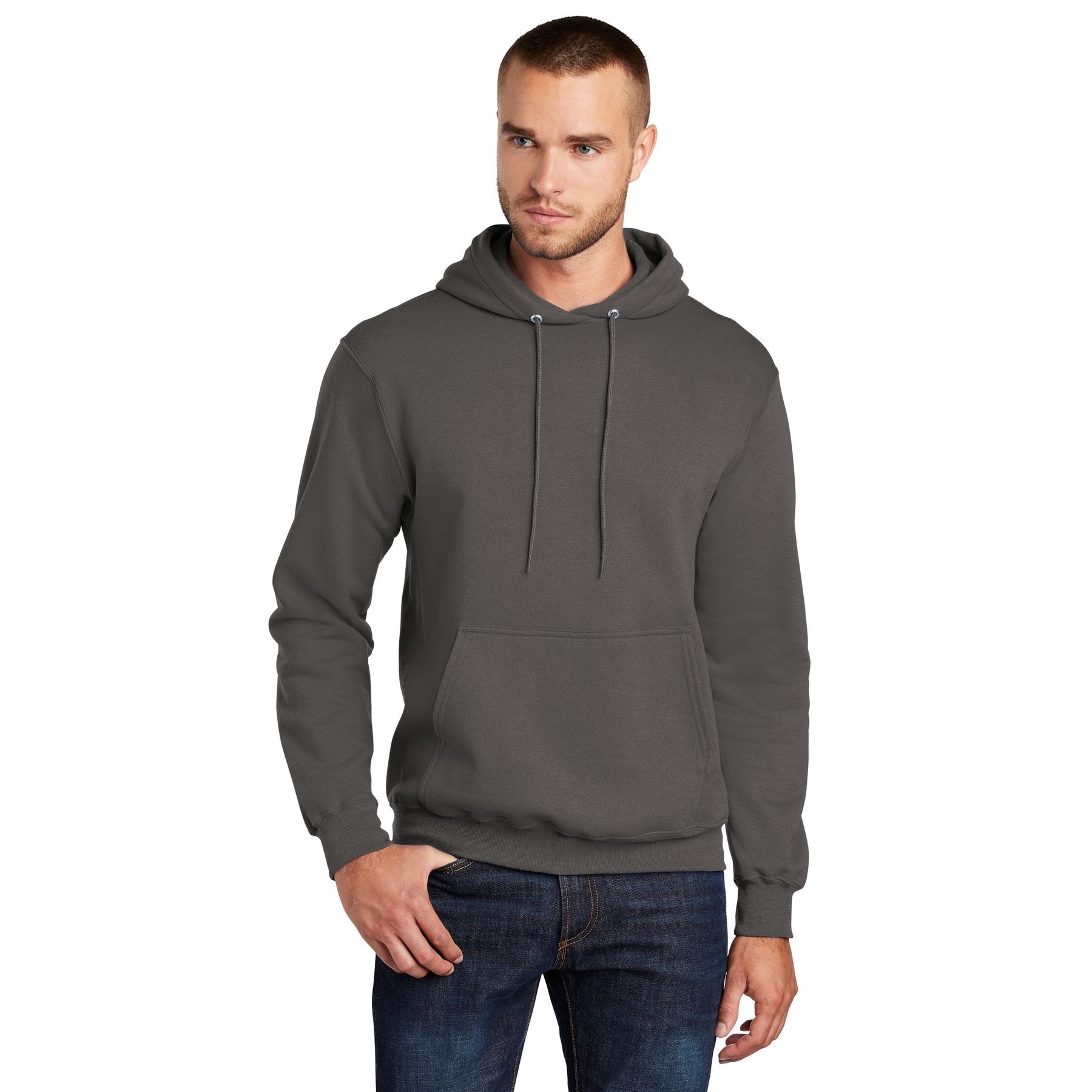 Port & Company® Tall Core Fleece Pullover Hooded Sweatshirt